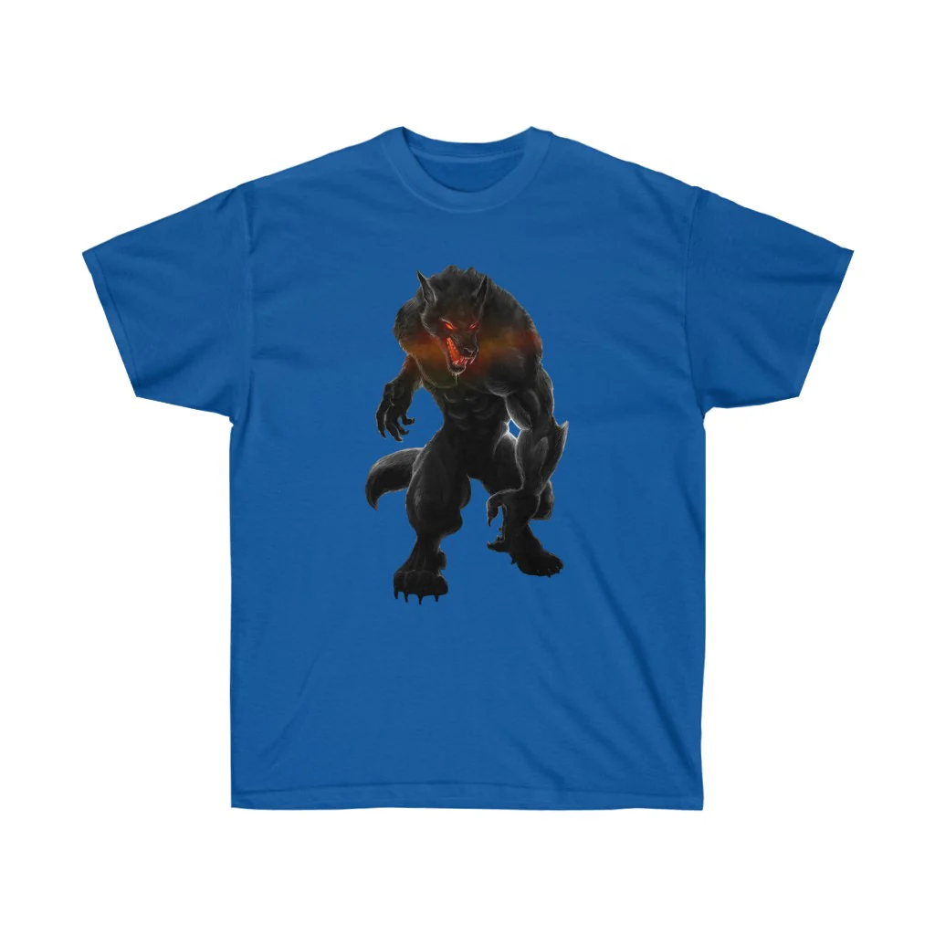 Black Alpha Werewolf T-Shirt
