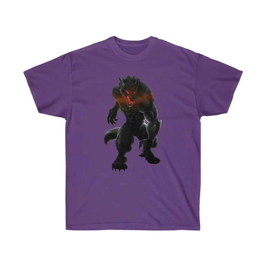 Black Alpha Werewolf T-Shirt - Image 10