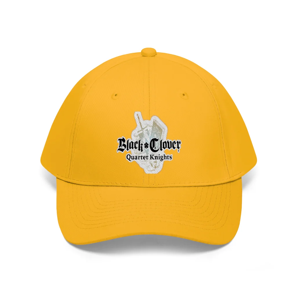 Black Clover Quartet Knights Unisex Twill Hat - Image 20