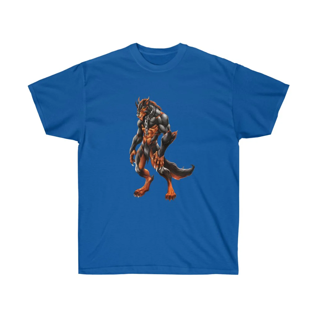 Black Oragne Werewolf T-Shirt - Image 7