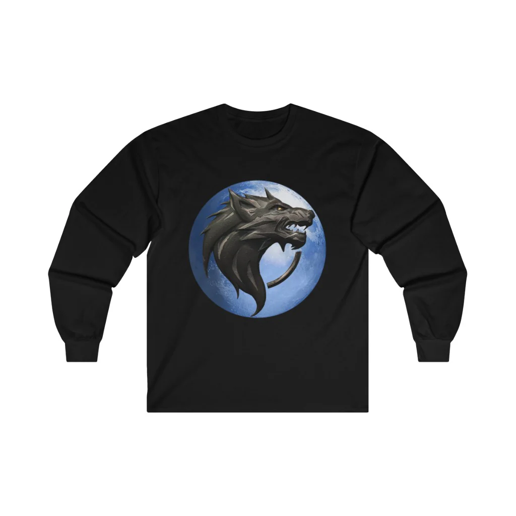 Blue Moon Werewolf Long Sleeve Tee