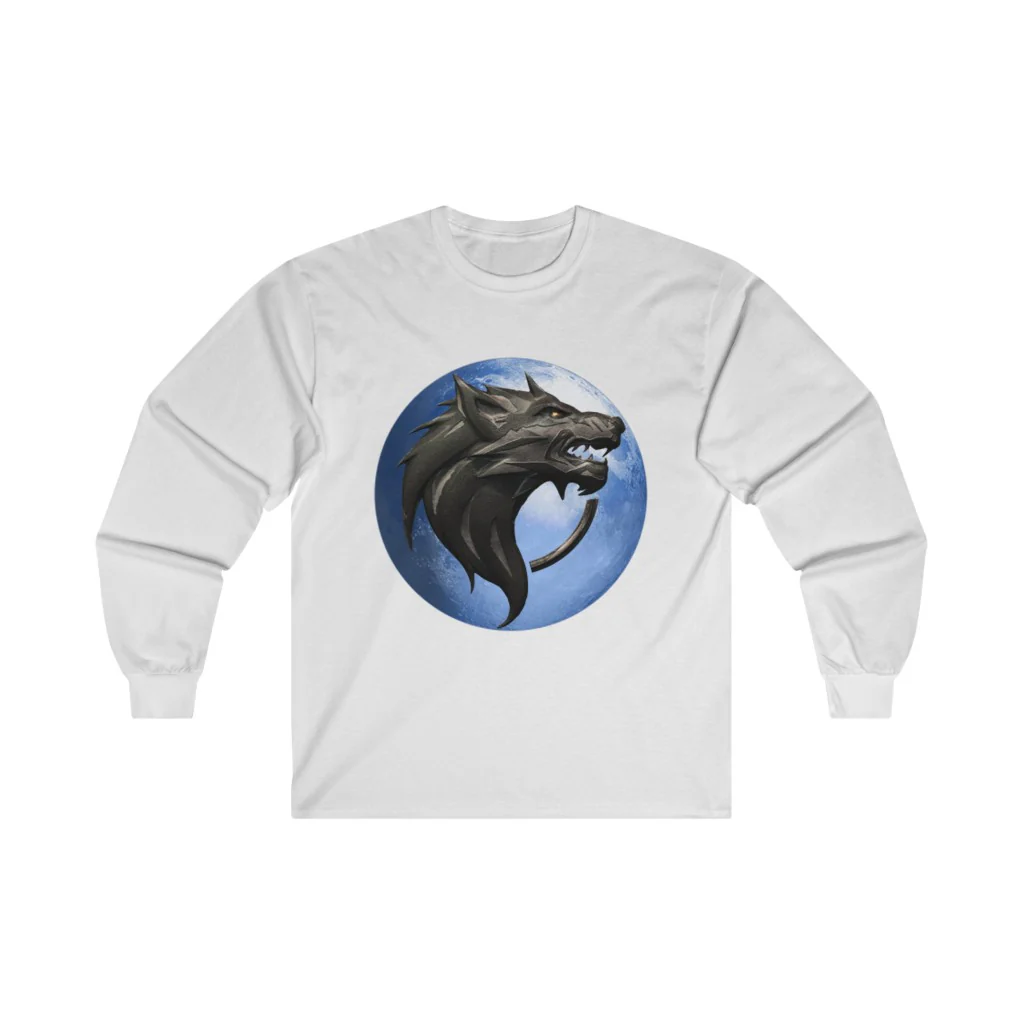 Blue Moon Werewolf Long Sleeve Tee - Image 2