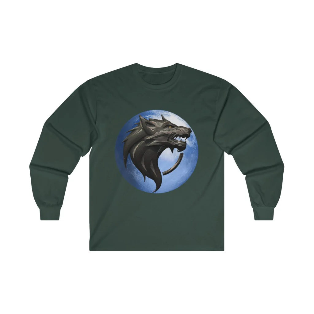 Blue Moon Werewolf Long Sleeve Tee - Image 8
