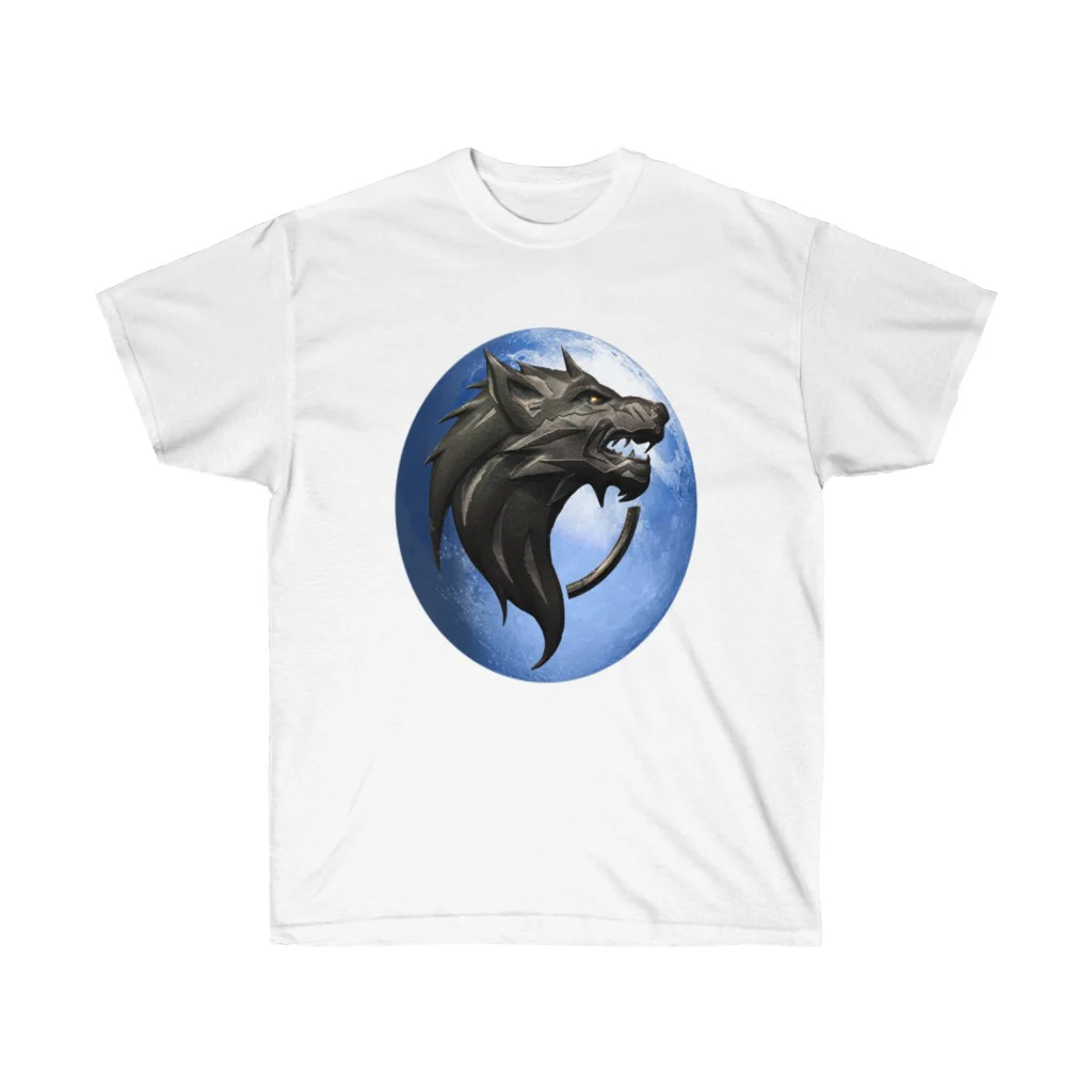 Blue Wolf Moon Super Alpha T-Shirt - Image 2