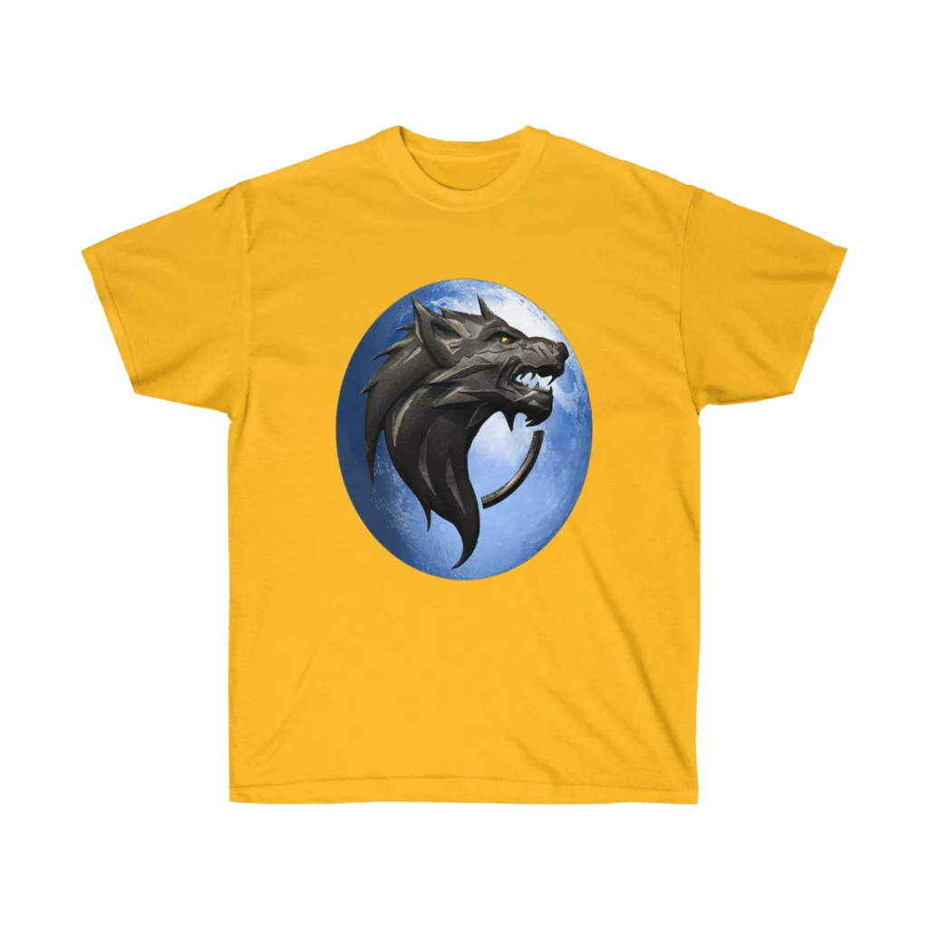 Blue Wolf Moon Super Alpha T-Shirt - Image 3