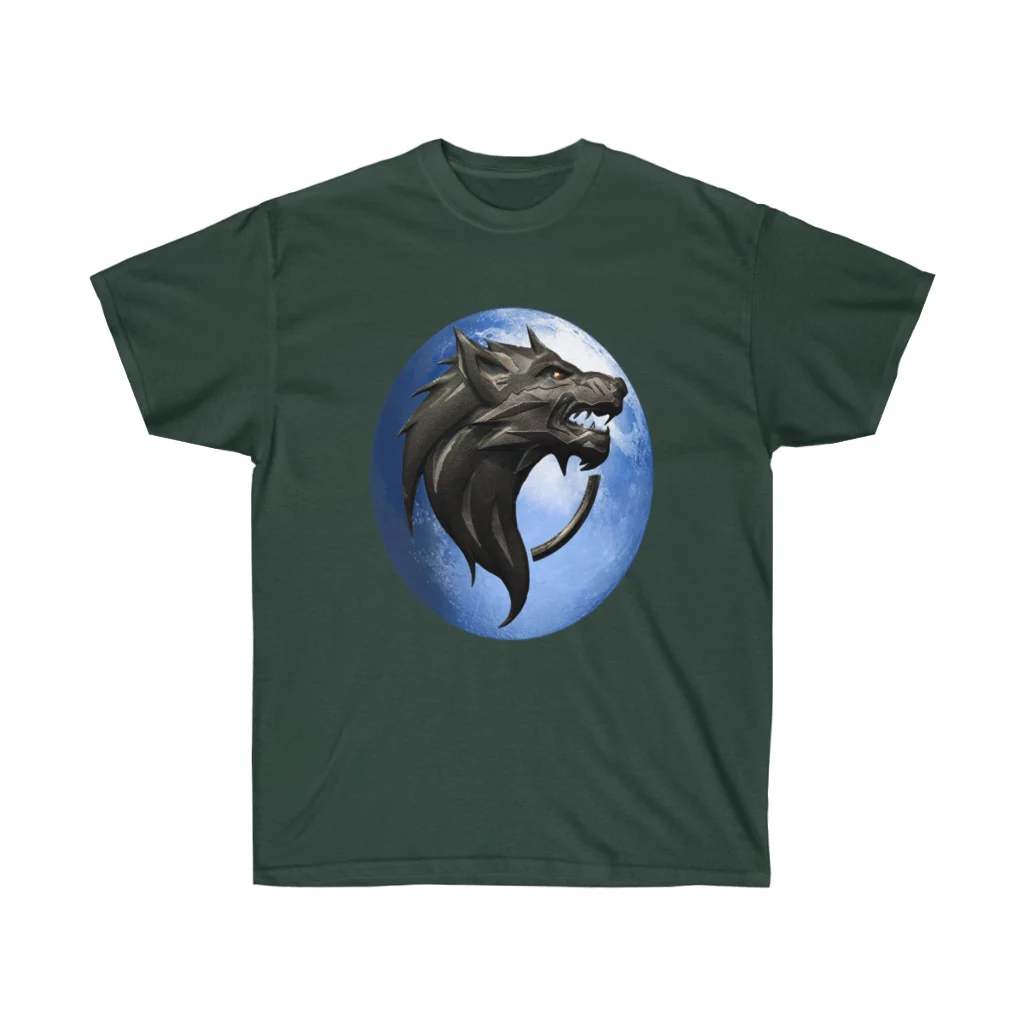 Blue Wolf Moon Super Alpha T-Shirt - Image 5