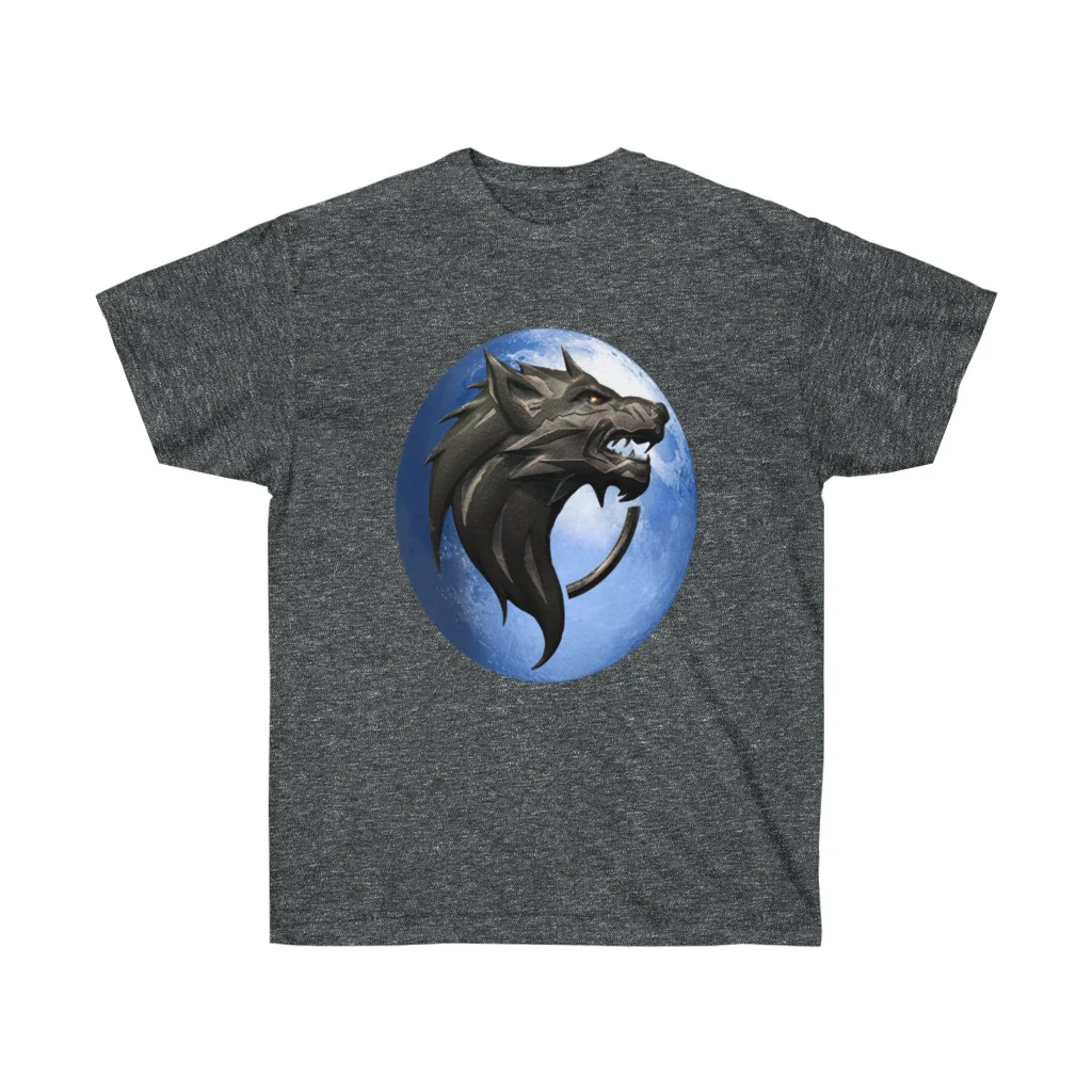 Blue Wolf Moon Super Alpha T-Shirt - Image 6