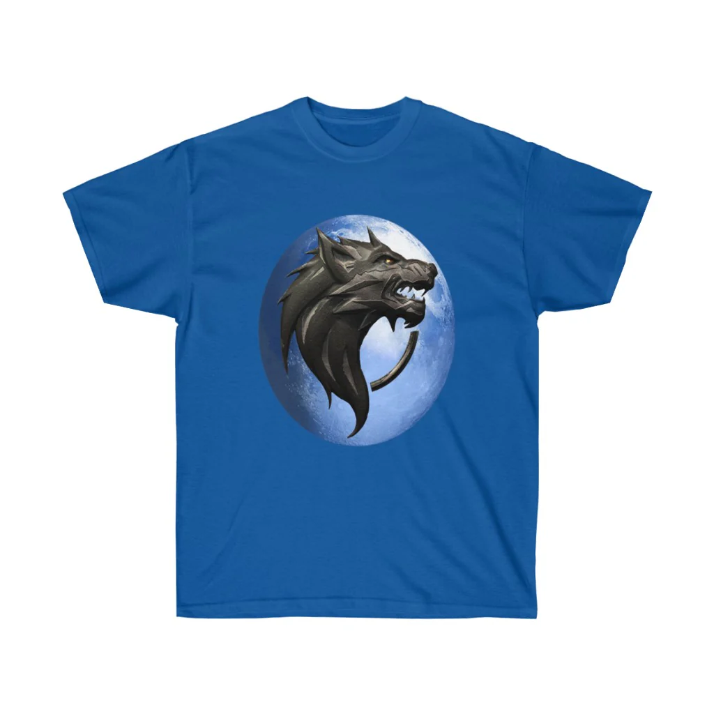 Blue Wolf Moon Super Alpha T-Shirt - Image 7