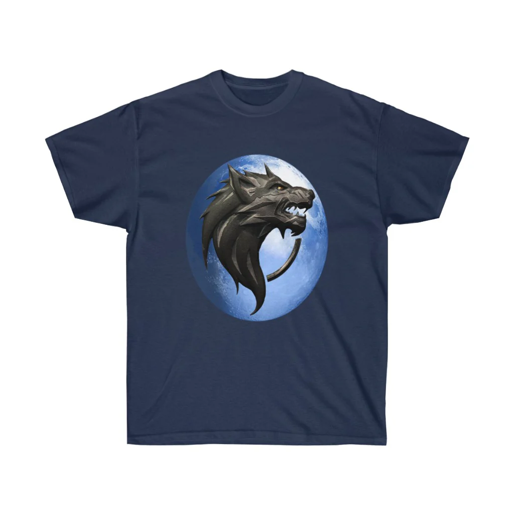 Blue Wolf Moon Super Alpha T-Shirt - Image 9