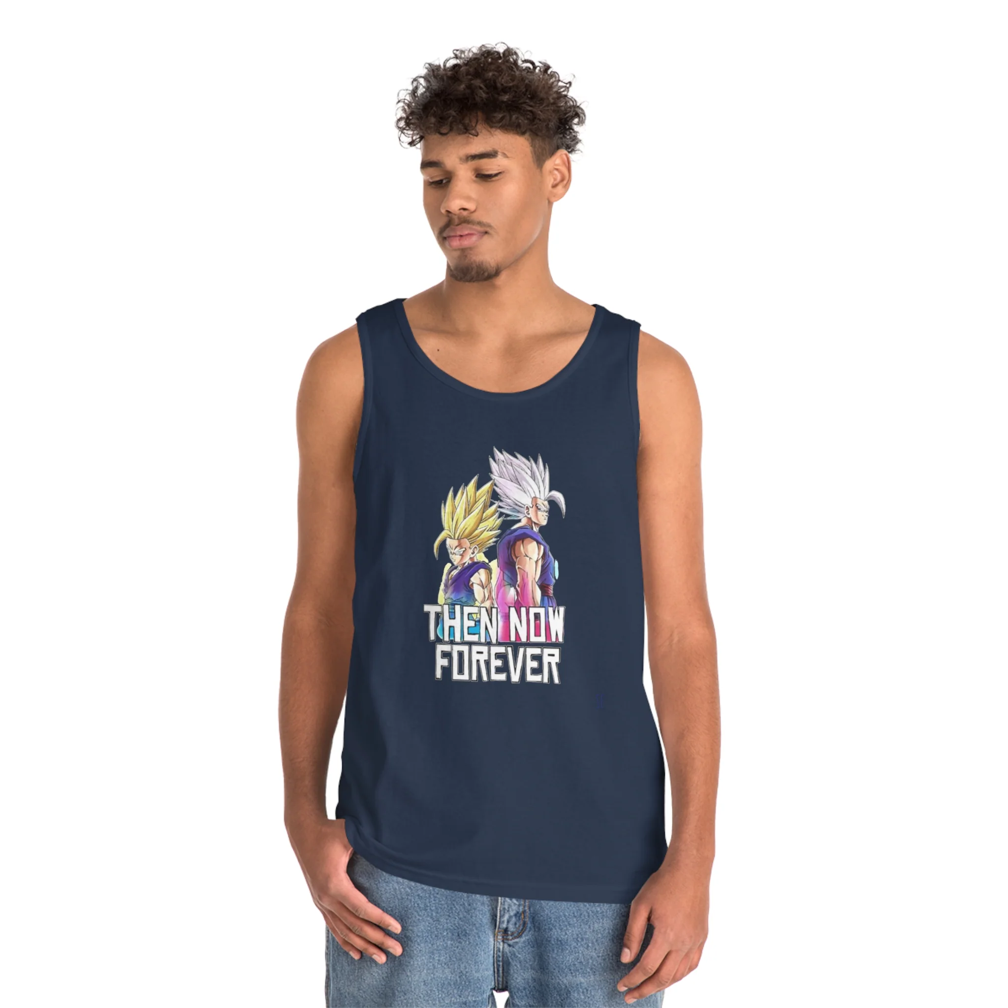 Dragon Ball Super Then Now Forever Beast Mode Tank Top Tee - Image 12
