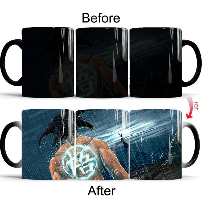 Dragon Ball Z and Super Color Changing Mugs Different Designs Coffee Tea Milk Ceramic 350ml Cups - Image 13