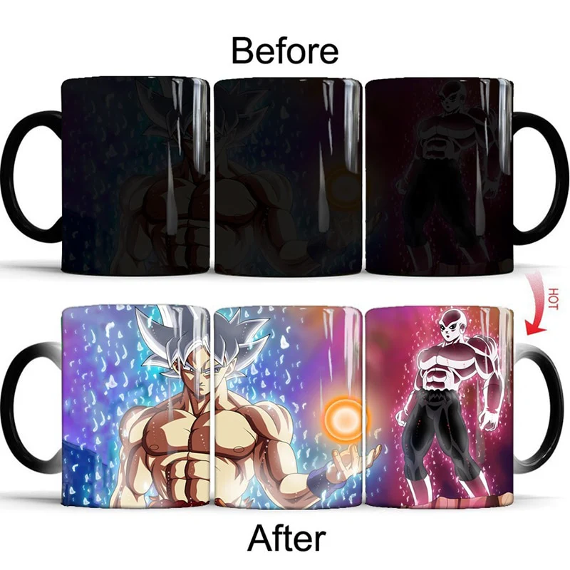 Dragon Ball Z and Super Color Changing Mugs Different Designs Coffee Tea Milk Ceramic 350ml Cups - Image 14