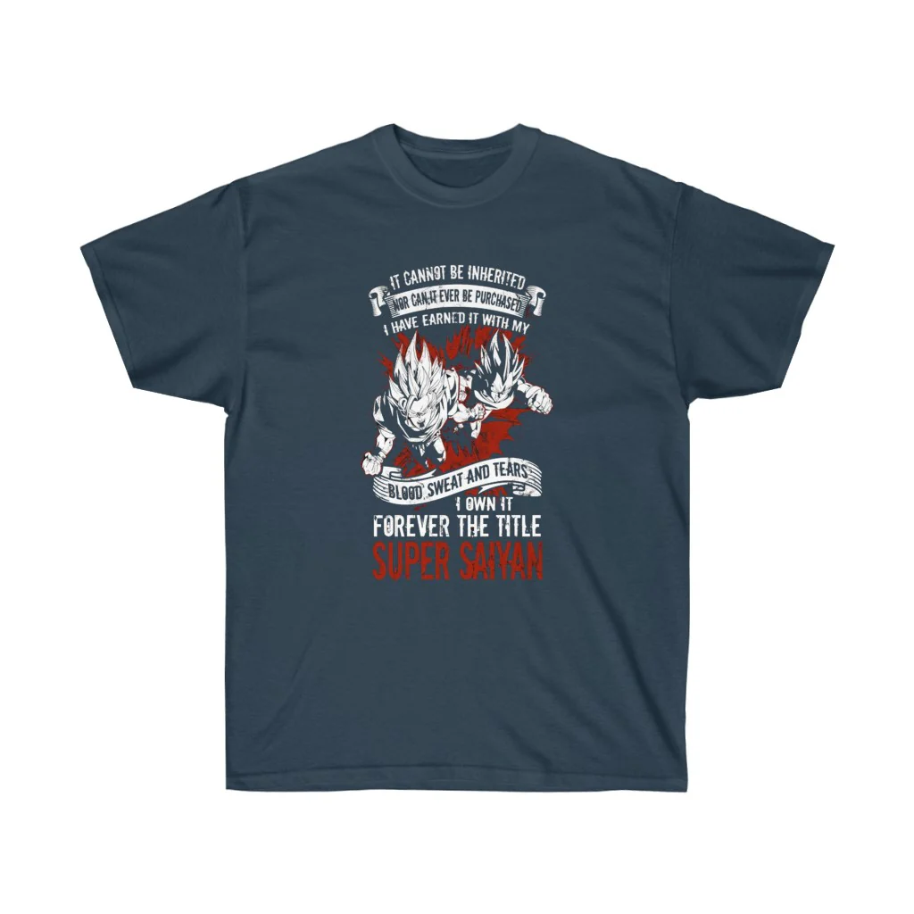 Earn My Title Super Saiyan T-Shirt - Image 8