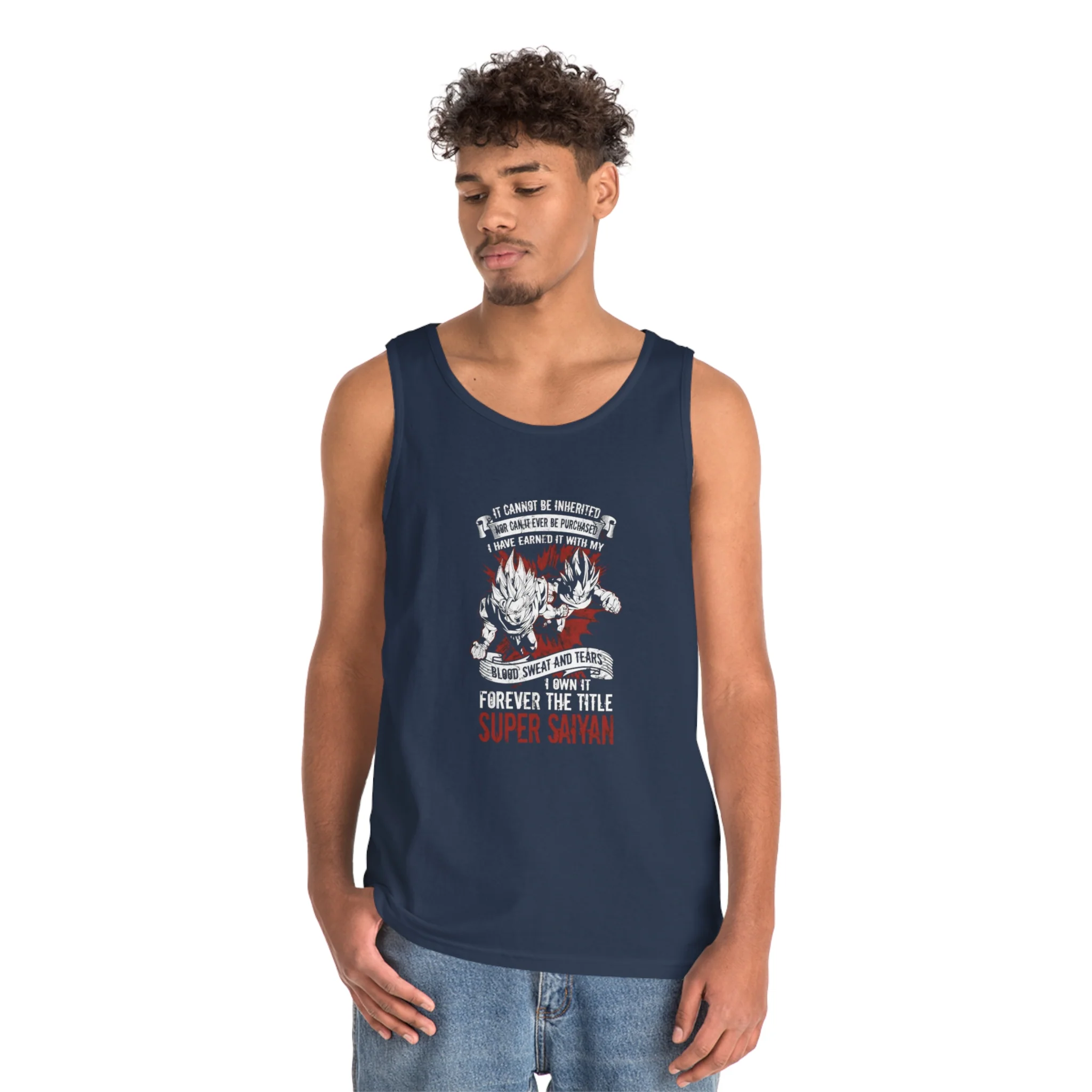 Earn My Title Super Saiyan Tank Top - Image 10