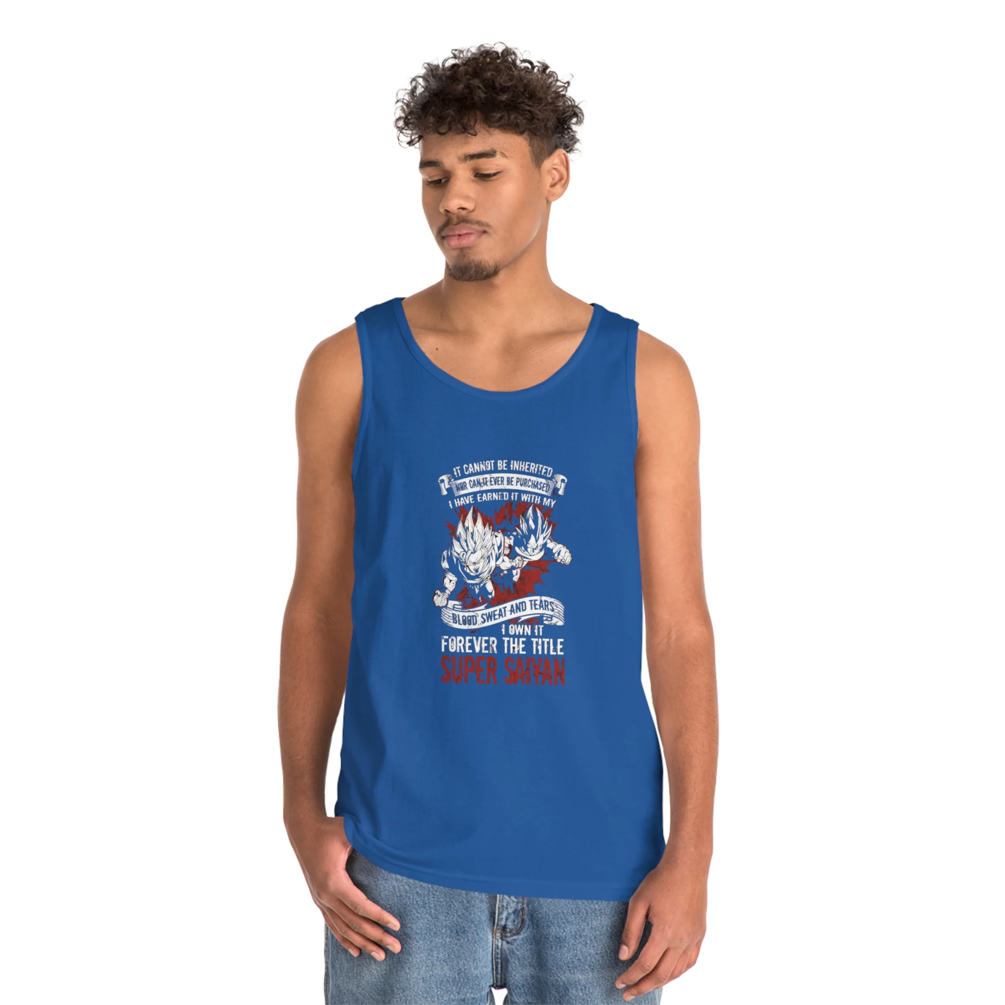 Earn My Title Super Saiyan Tank Top - Image 13