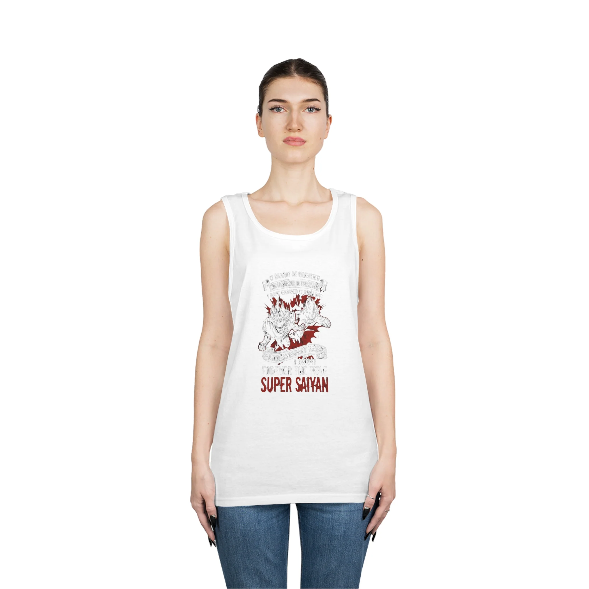Earn My Title Super Saiyan Tank Top - Image 15