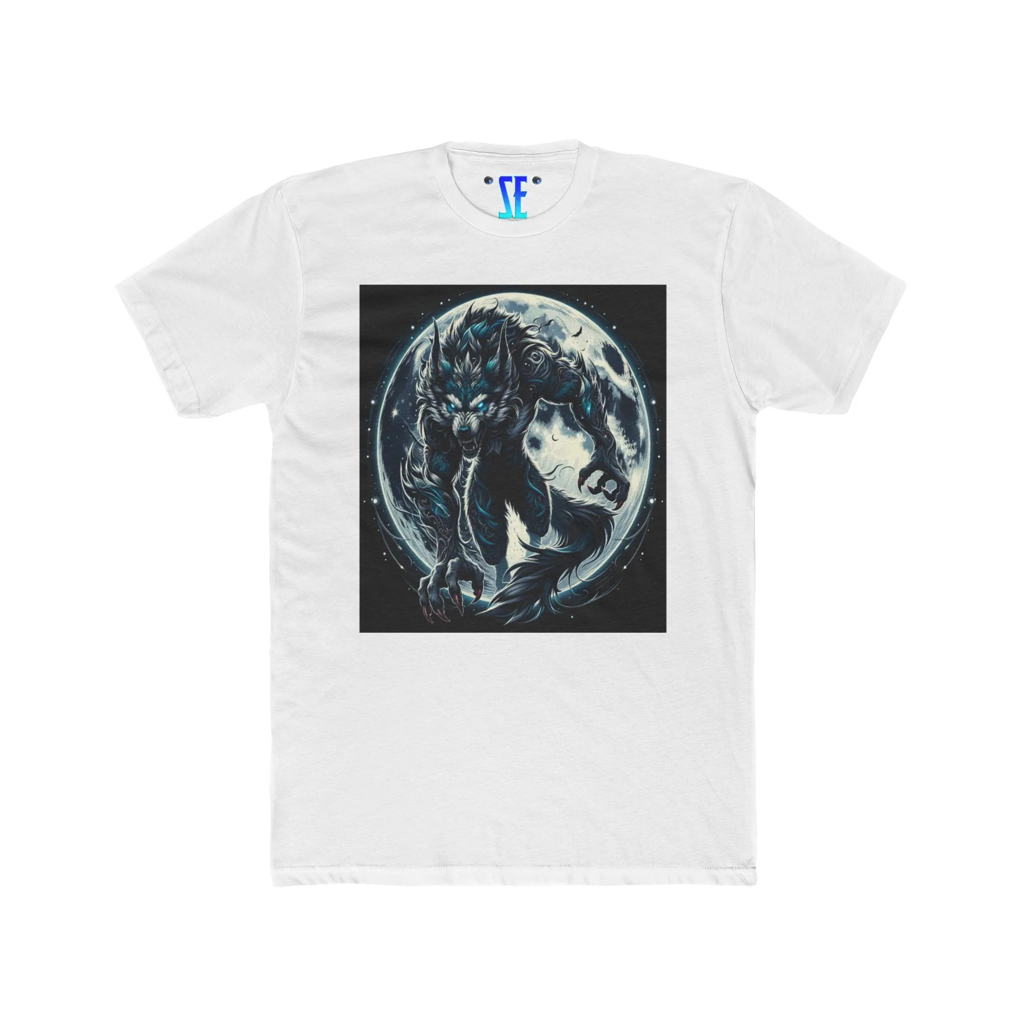 Epic Moonfall Werewolf T-Shirt Fierce Werewolf Action Under Full Moon - Image 11