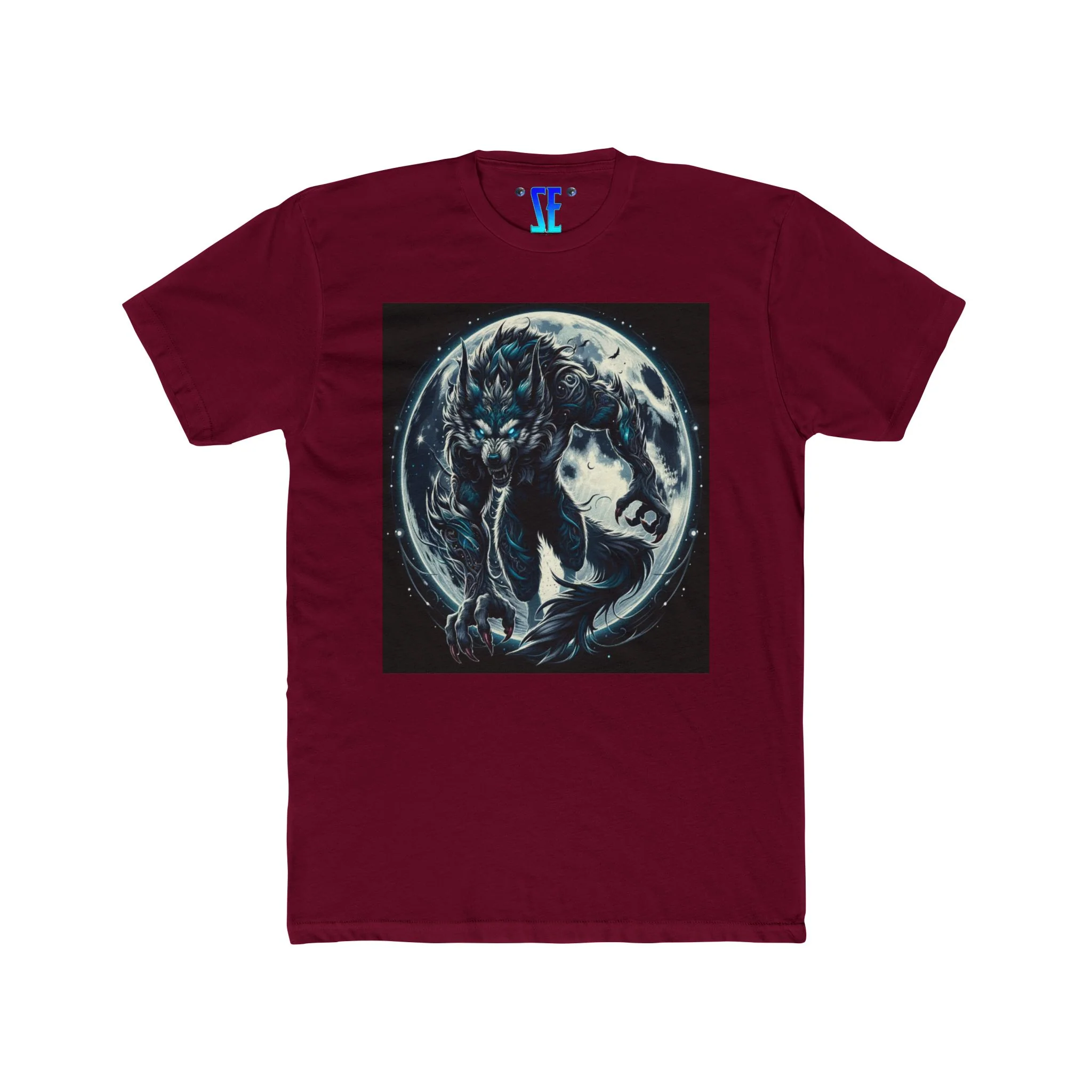 Epic Moonfall Werewolf T-Shirt Fierce Werewolf Action Under Full Moon - Image 12