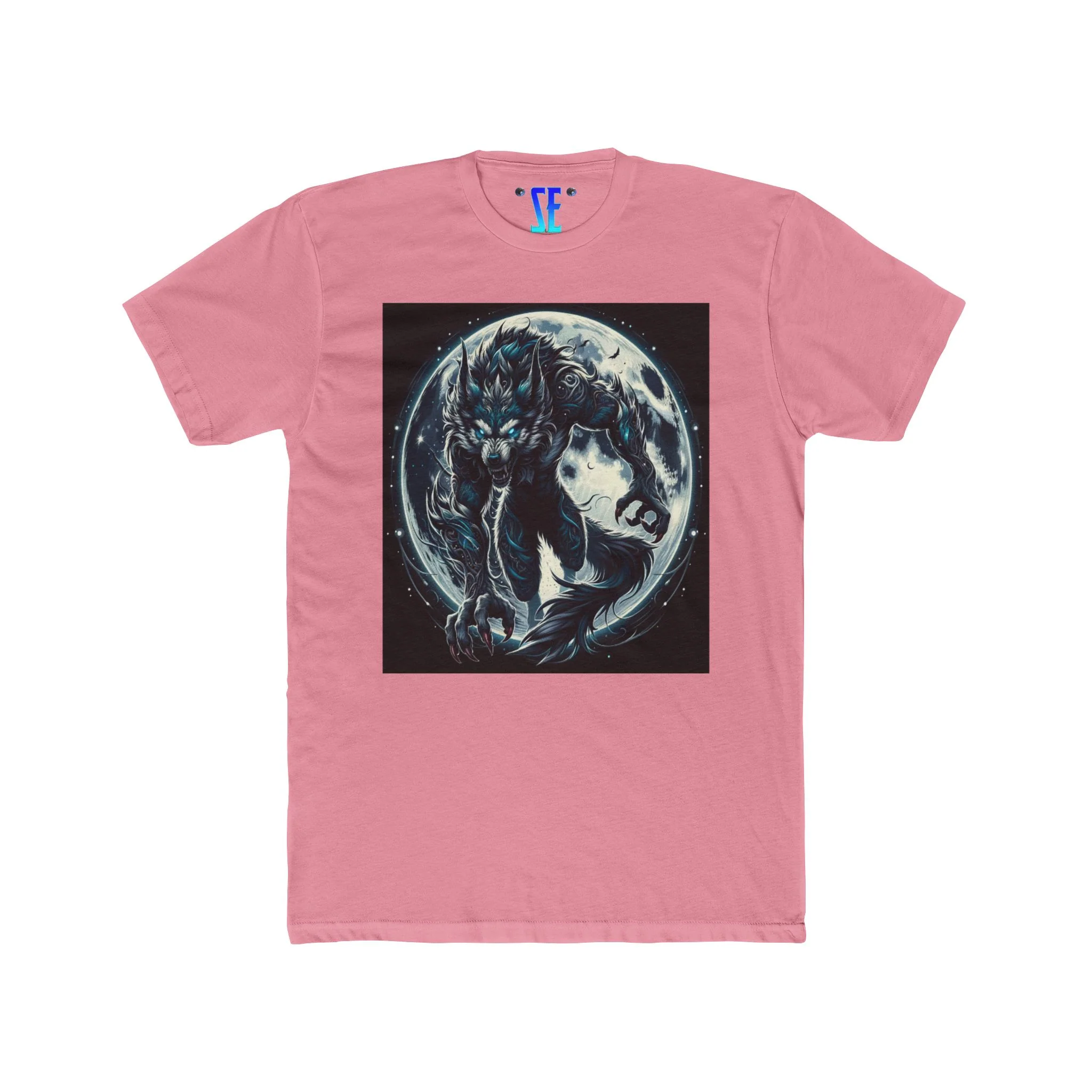 Epic Moonfall Werewolf T-Shirt Fierce Werewolf Action Under Full Moon - Image 5
