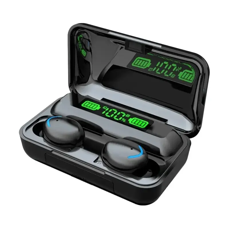 F9 Wireless Bluetooth Headphones Tws Waterproof Earbuds Earphones Digital Display Headset - Image 9