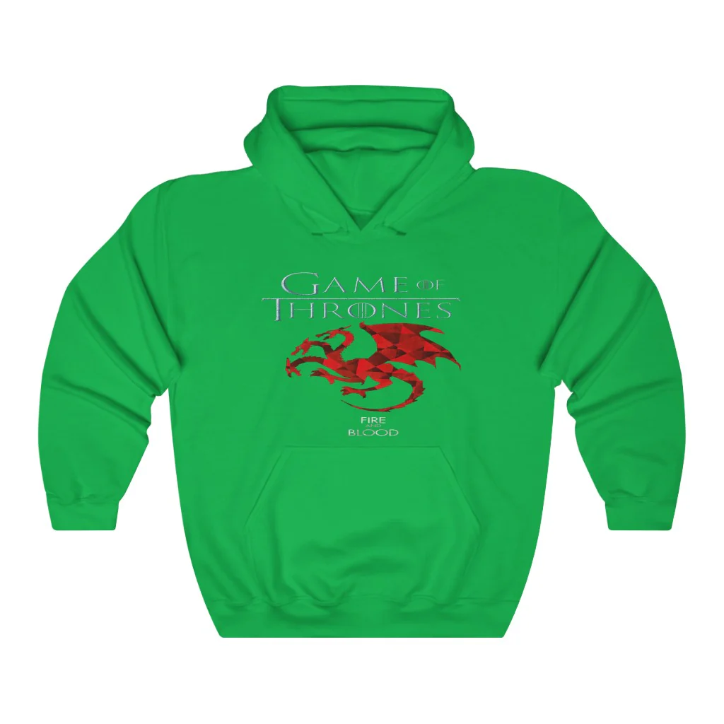GOT House Targaryen Fire and Blood Hoodie - Image 6