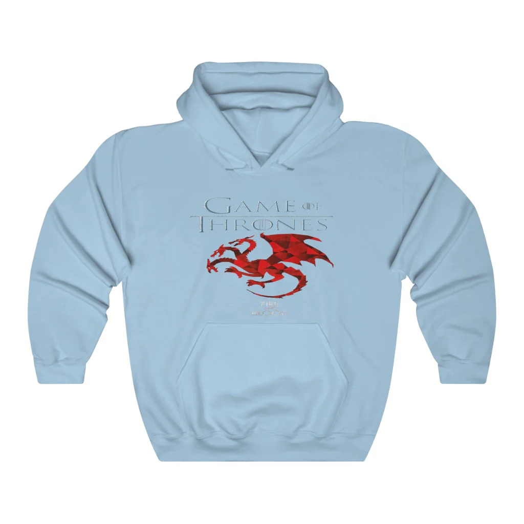 GOT House Targaryen Fire and Blood Hoodie - Image 8