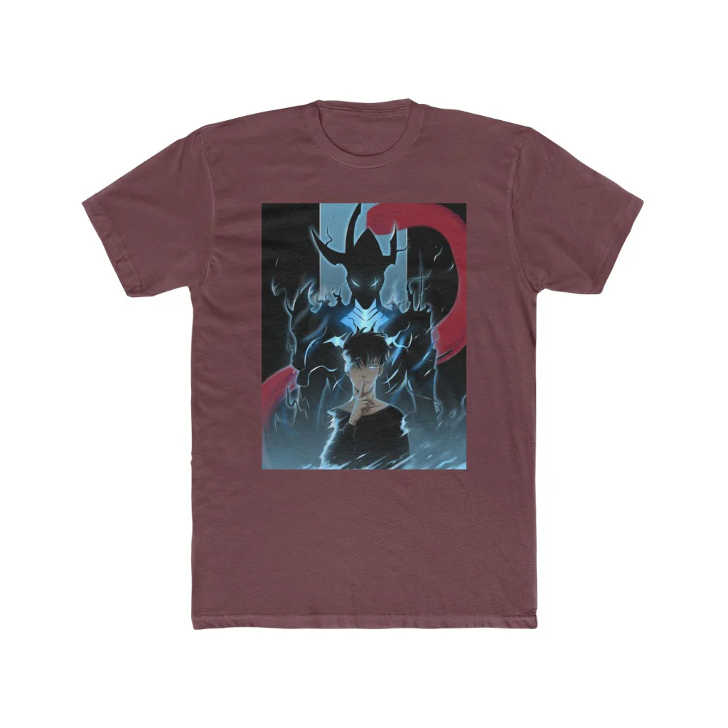 Igris and Sung Jin-Woo Shuuu Crew T-Shirt - Image 14