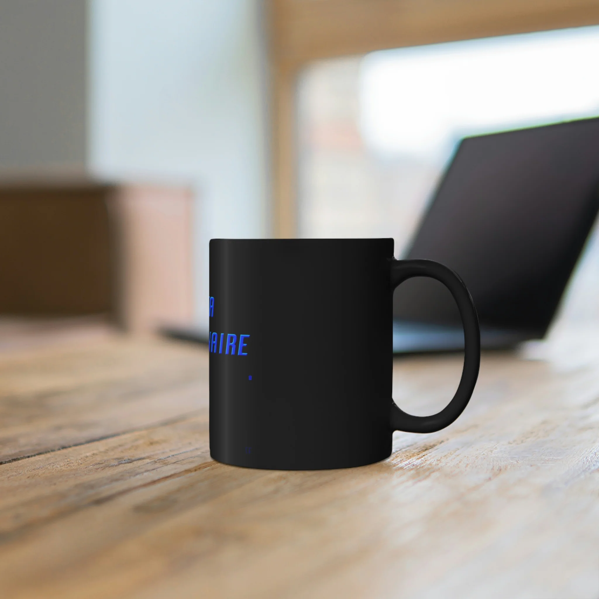 Insta Millionaire Black Mug 11oz - Image 6