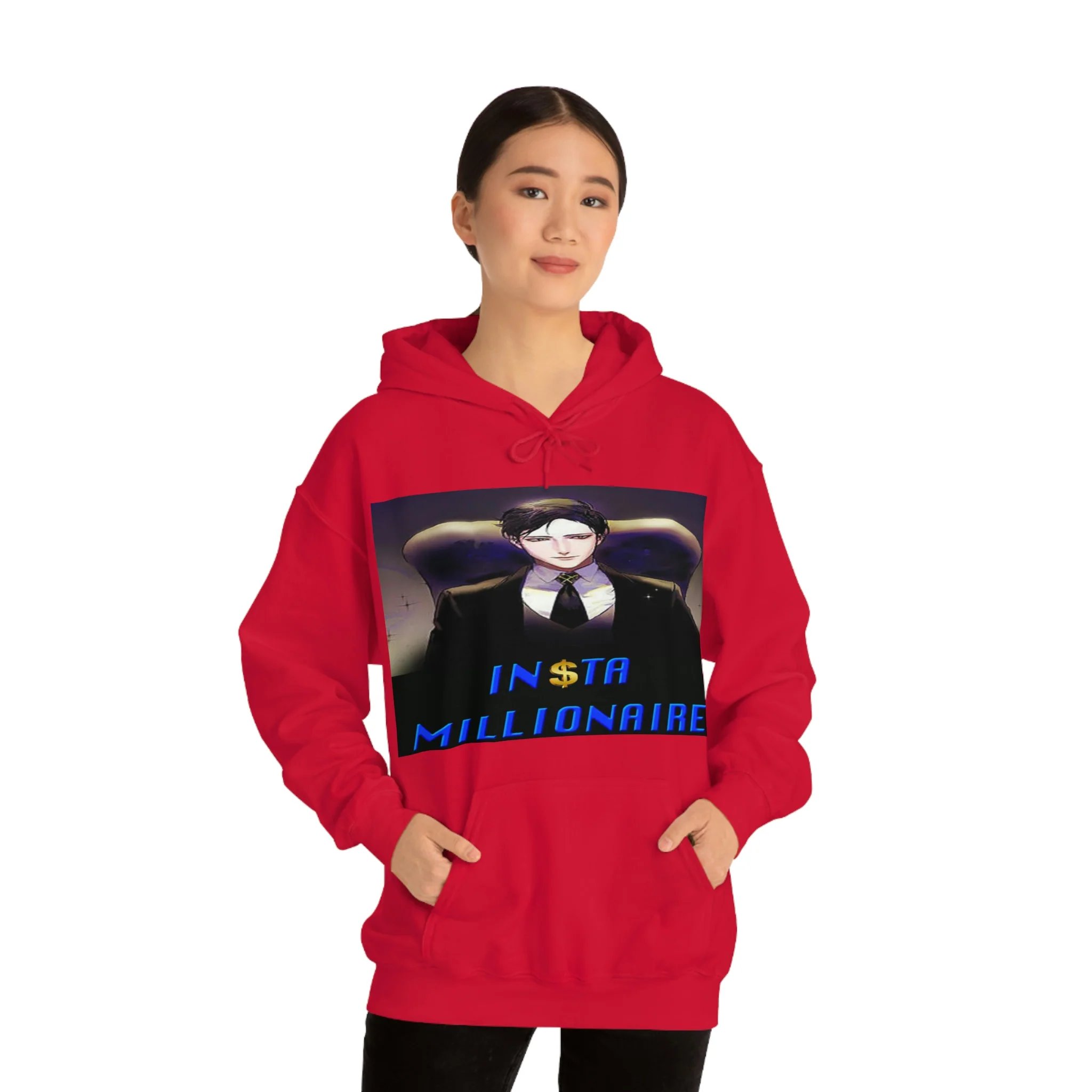 Insta Millionaire Black Suit Hoodie #5 - Image 102