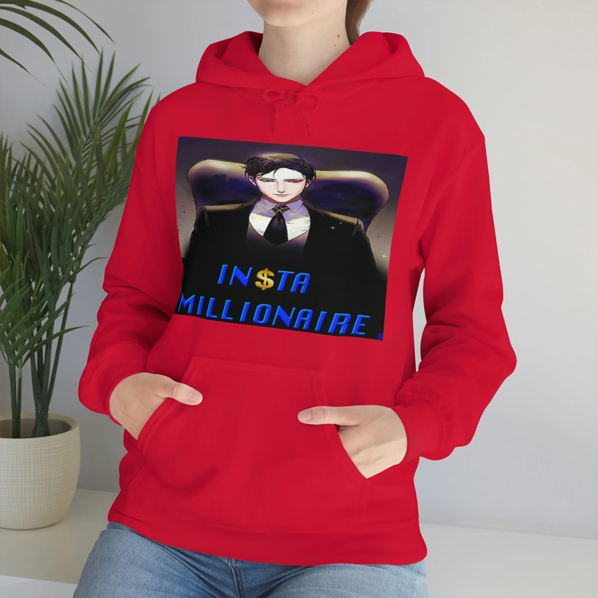 Insta Millionaire Black Suit Hoodie #5 - Image 106