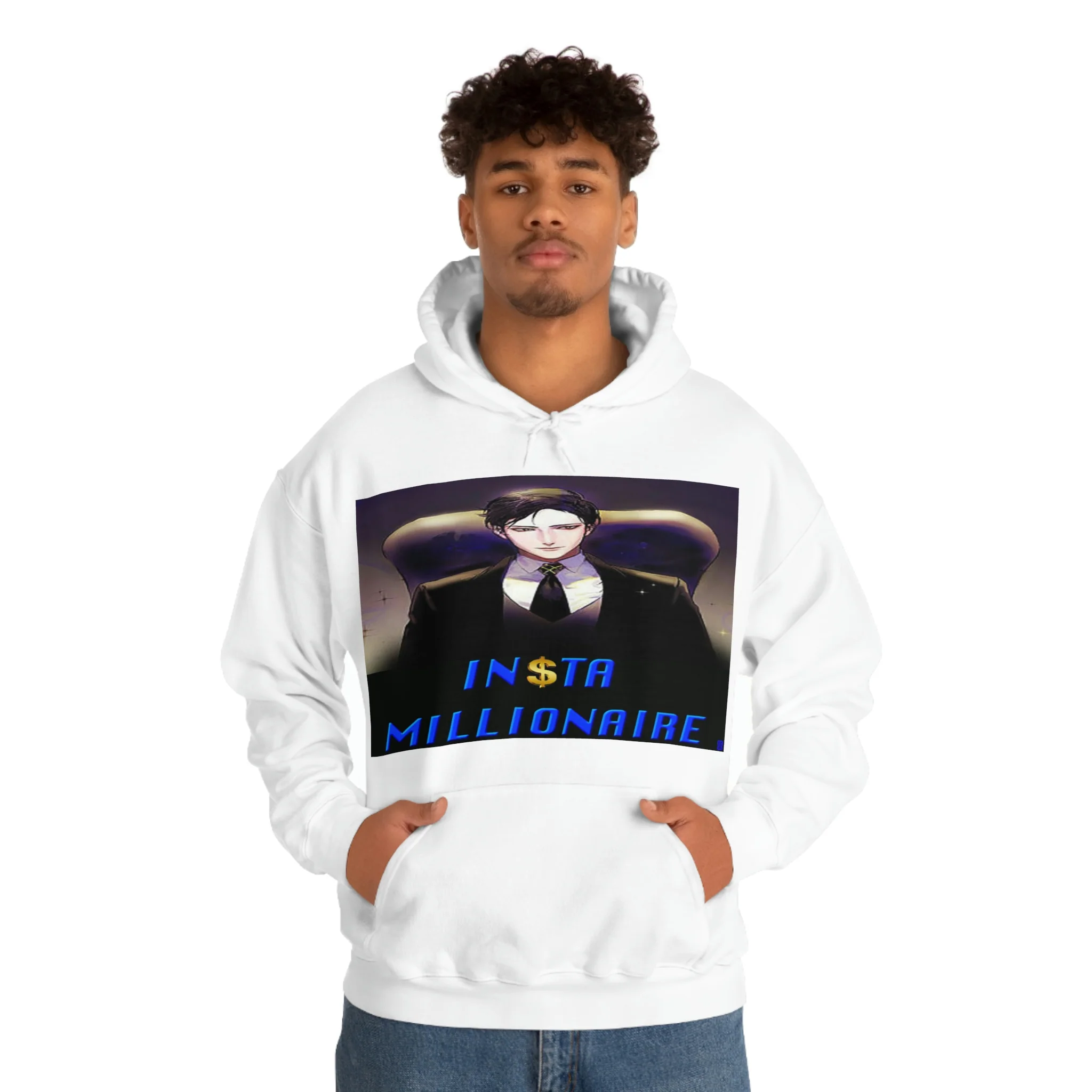Insta Millionaire Black Suit Hoodie #5 - Image 13