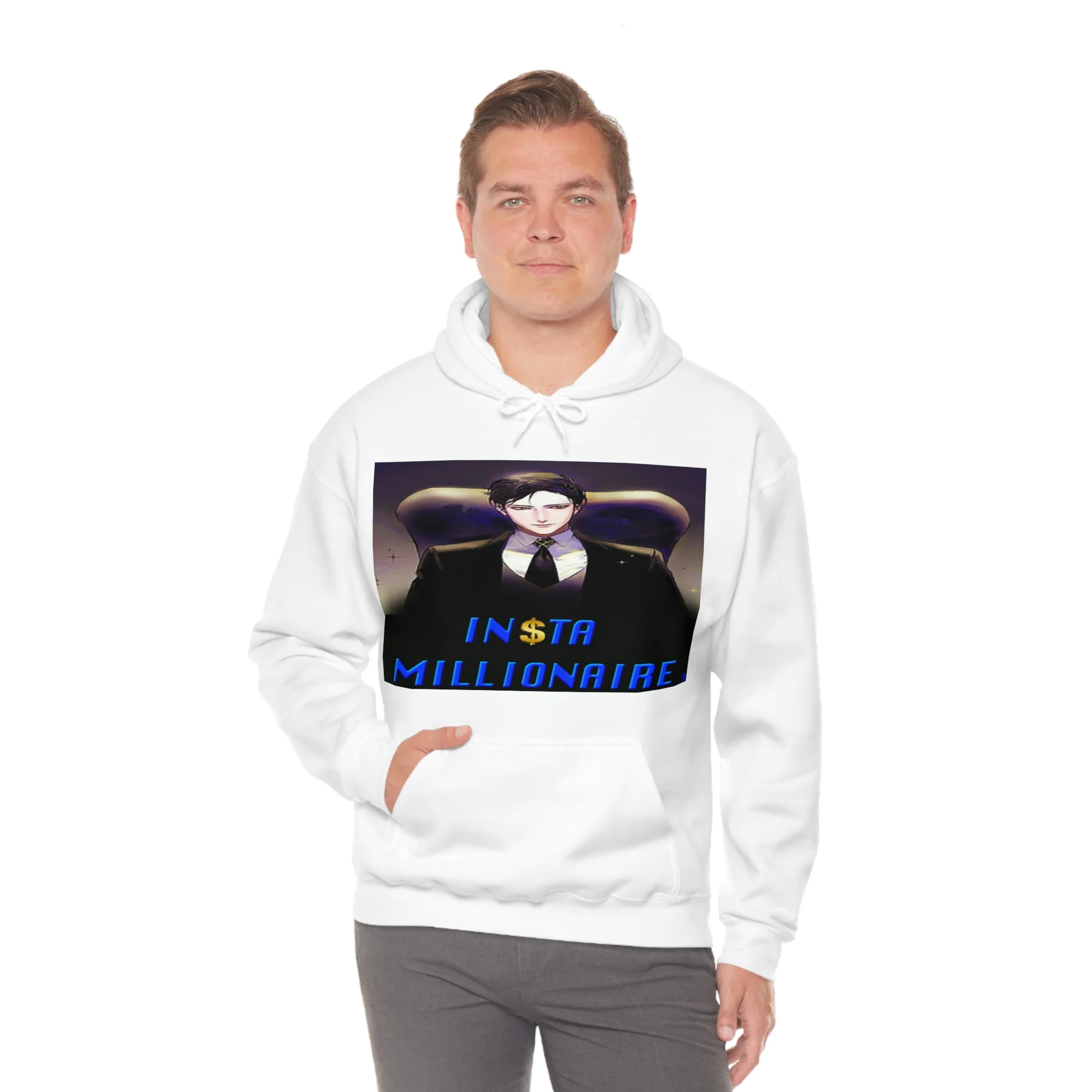 Insta Millionaire Black Suit Hoodie #5 - Image 15