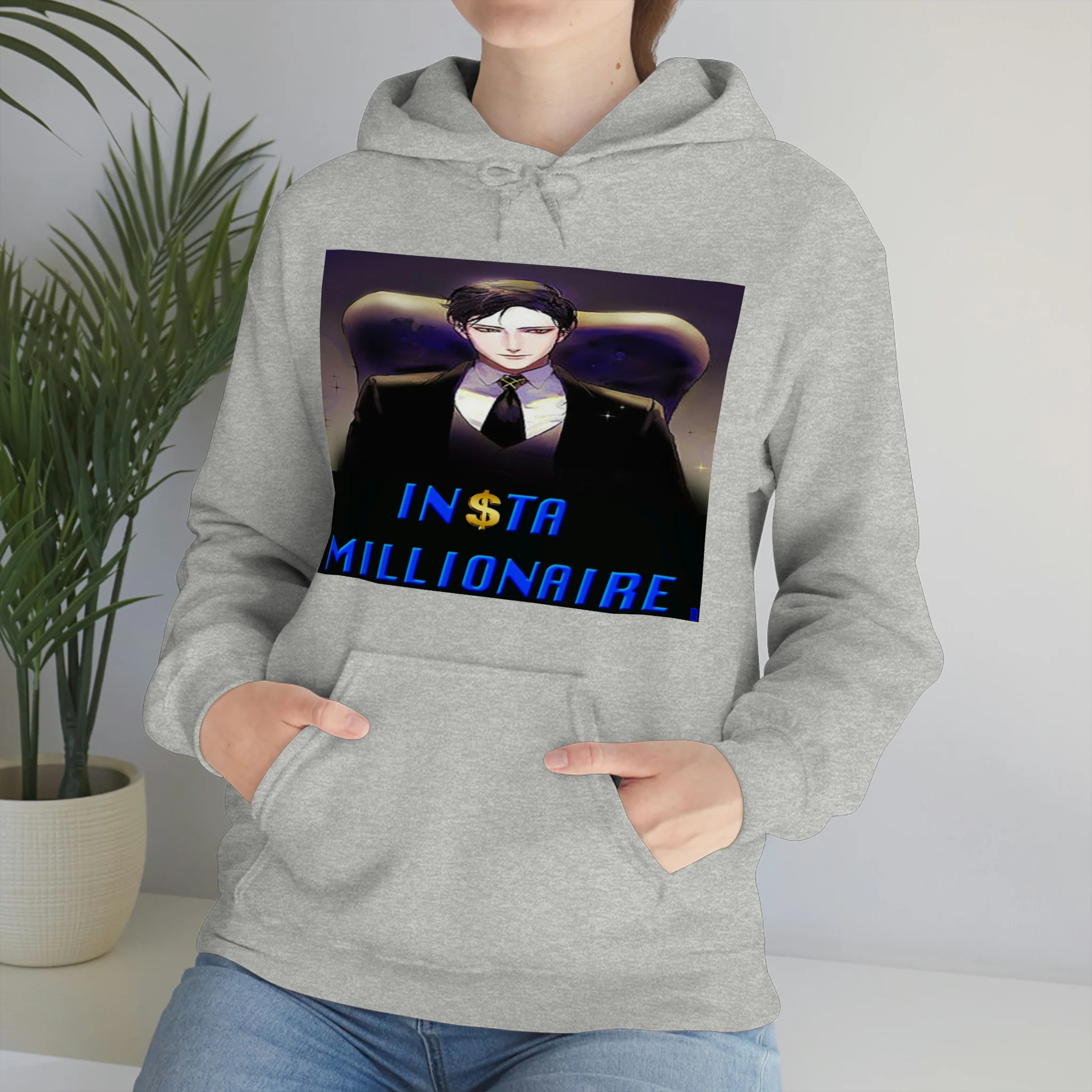 Insta Millionaire Black Suit Hoodie #5 - Image 25