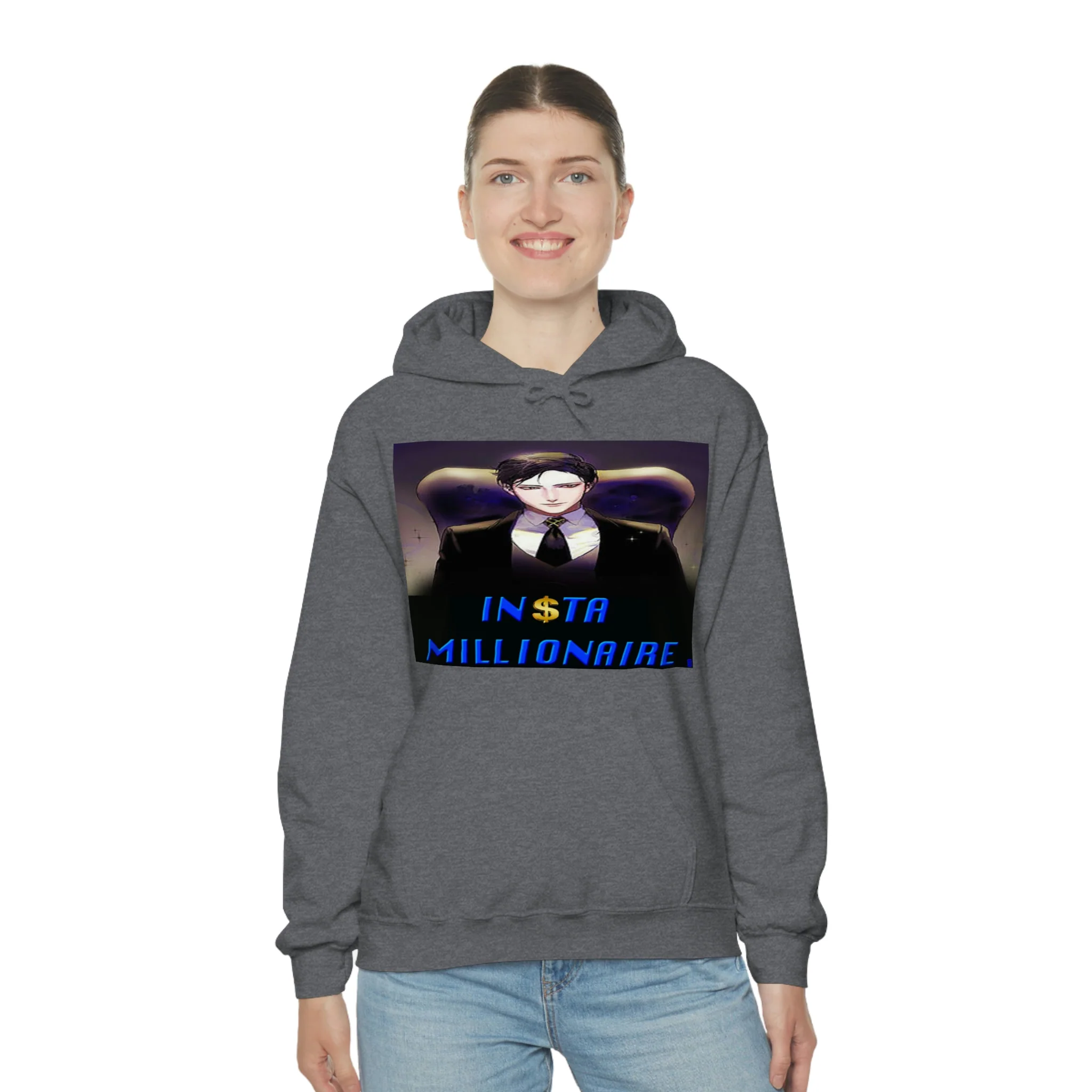 Insta Millionaire Black Suit Hoodie #5 - Image 50