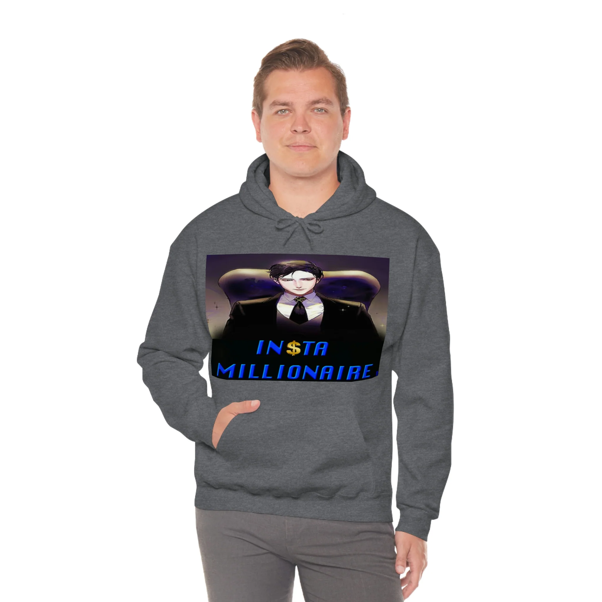 Insta Millionaire Black Suit Hoodie #5 - Image 51