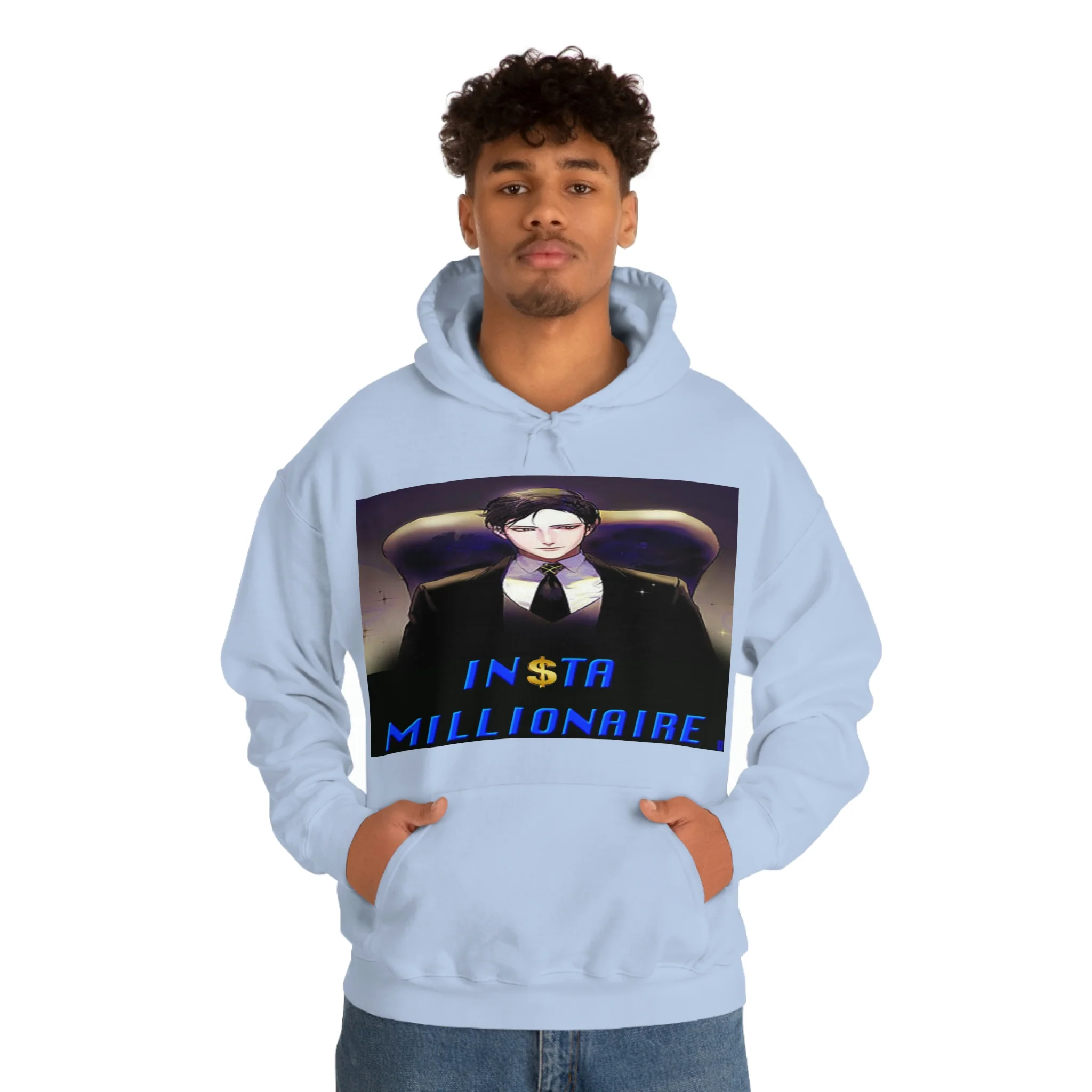 Insta Millionaire Black Suit Hoodie #5 - Image 58