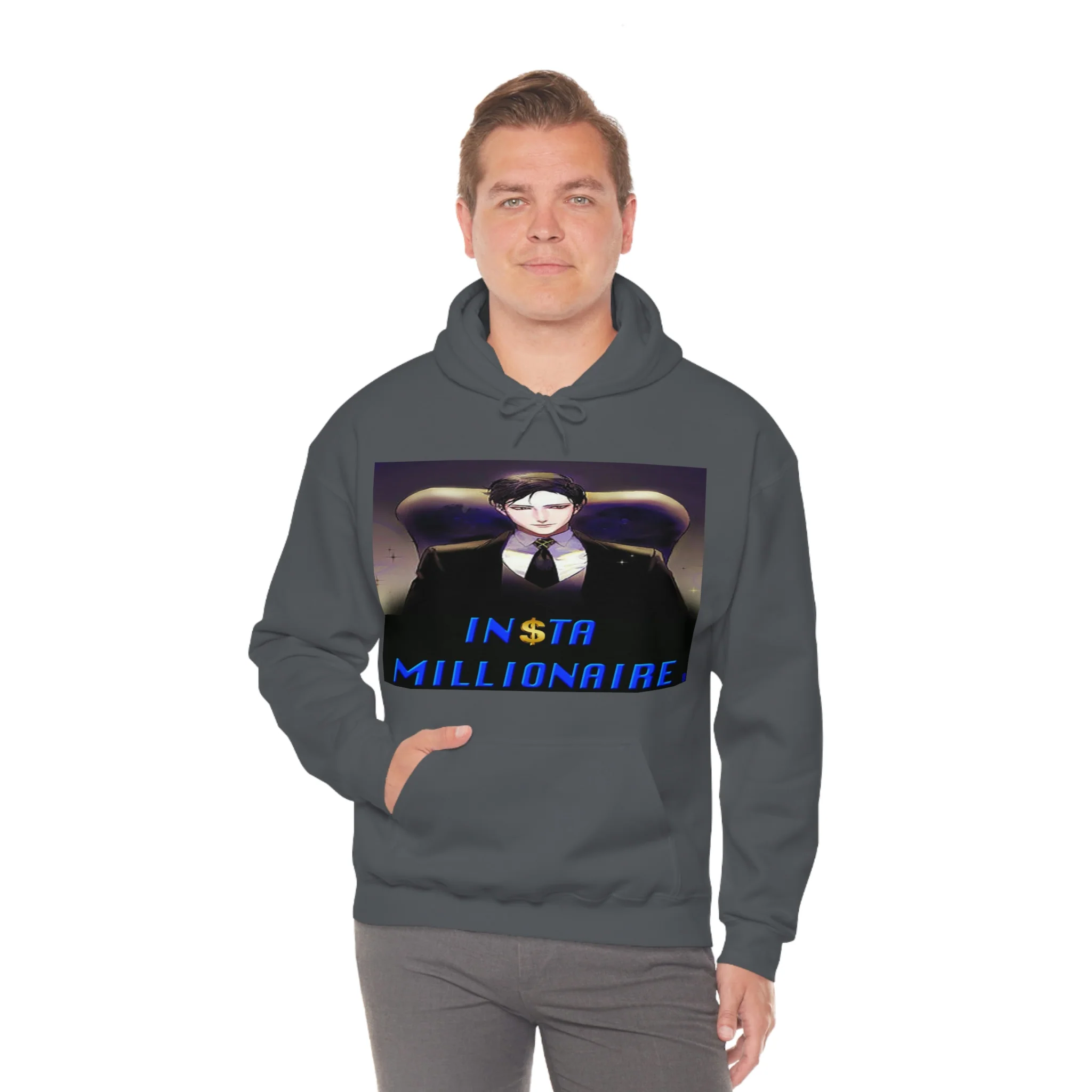 Insta Millionaire Black Suit Hoodie #5 - Image 69