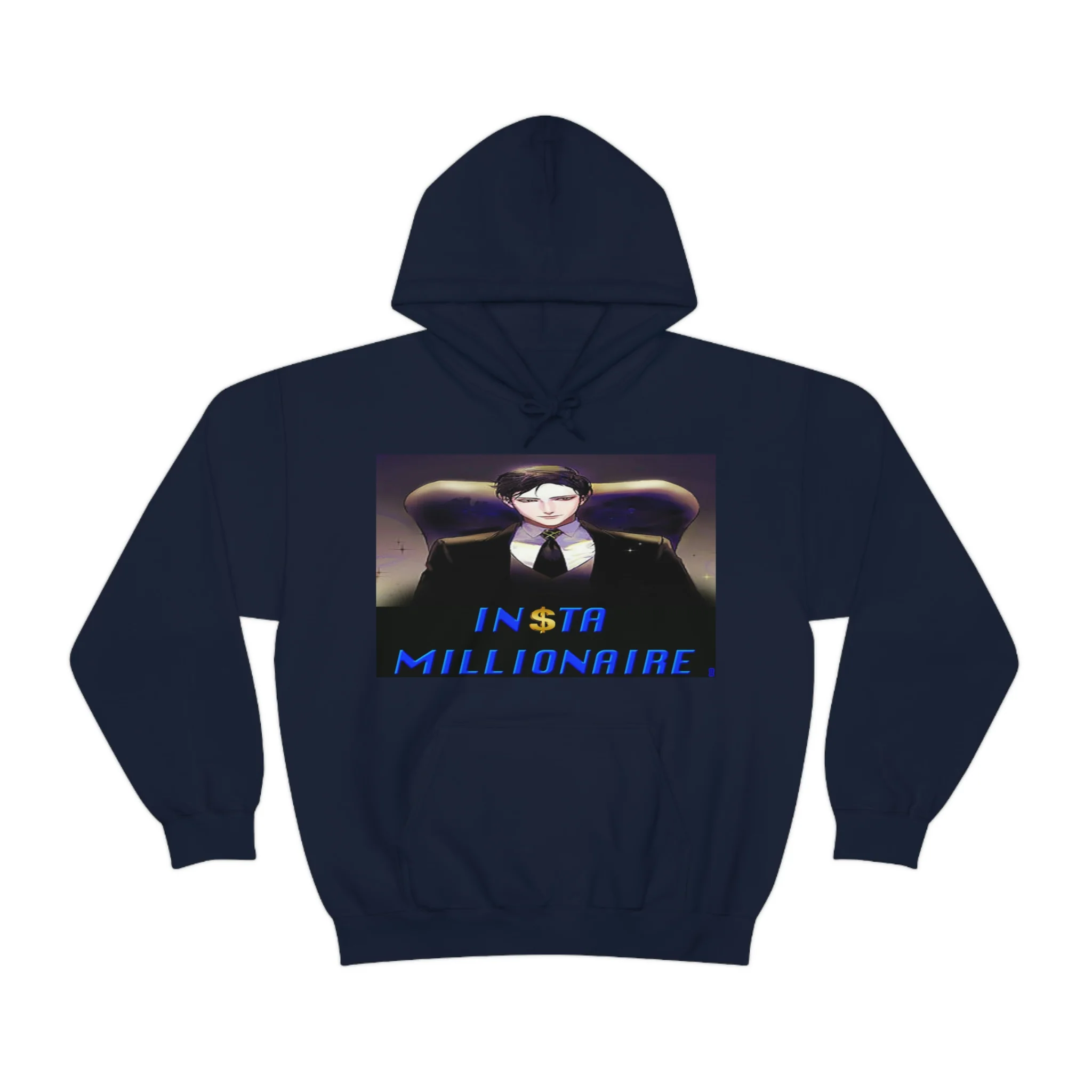 Insta Millionaire Black Suit Hoodie #5 - Image 91