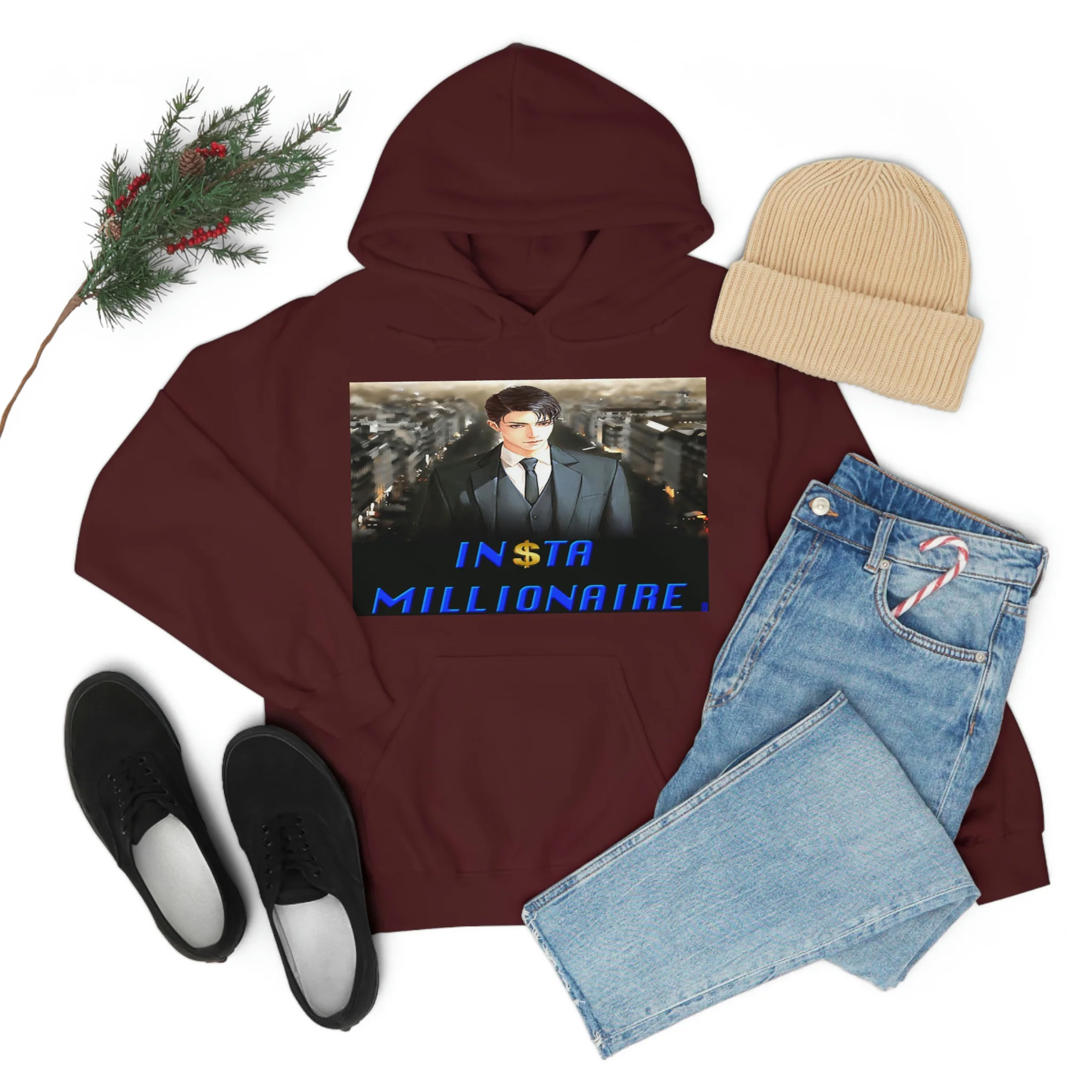 Insta Millionaire City Hoodie #7 - Image 35