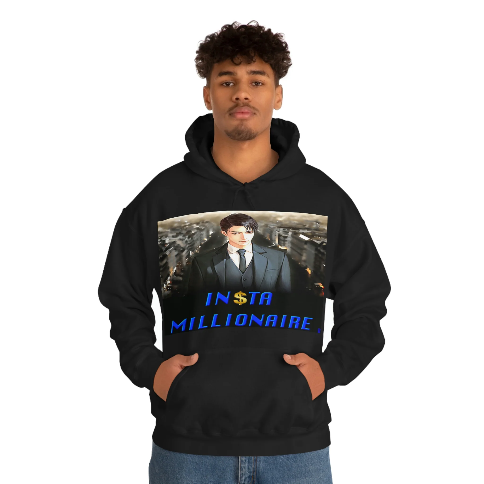 Insta Millionaire City Hoodie #7 - Image 4