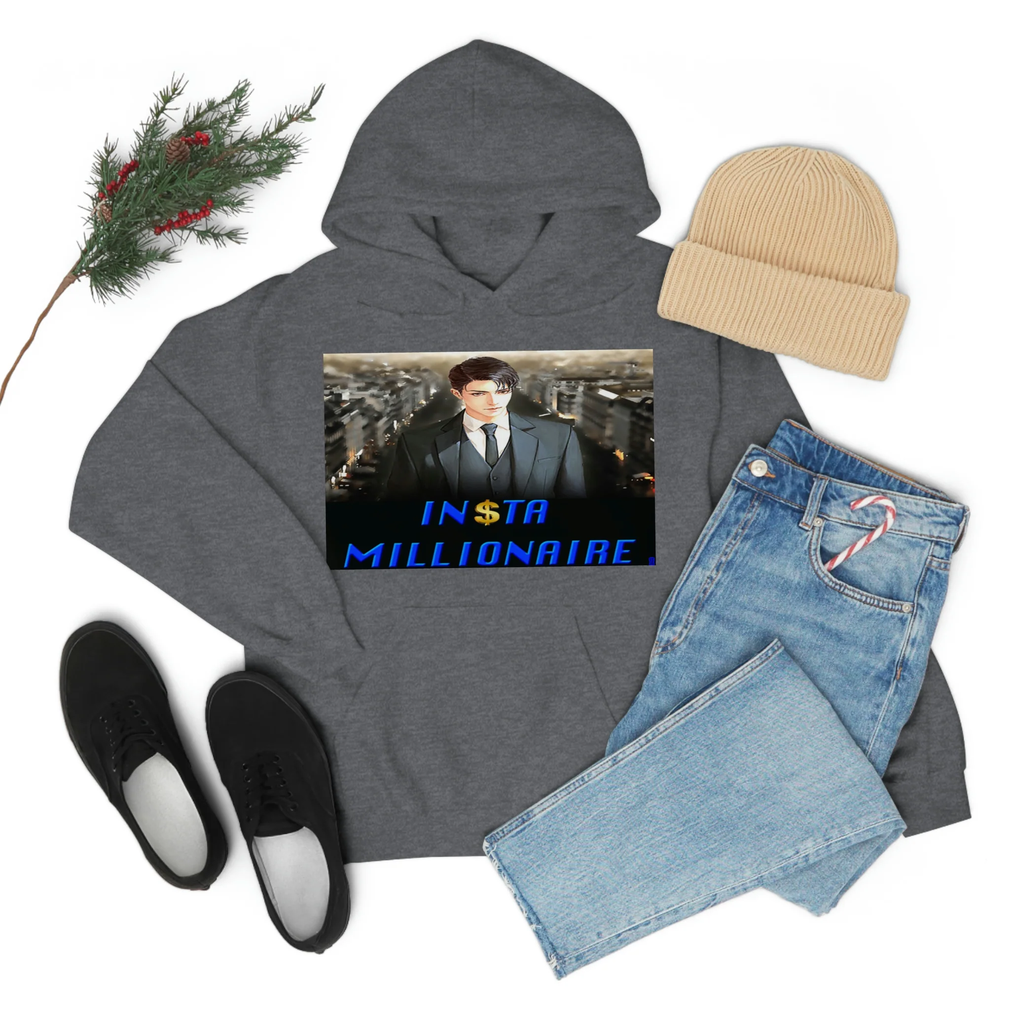 Insta Millionaire City Hoodie #7 - Image 53