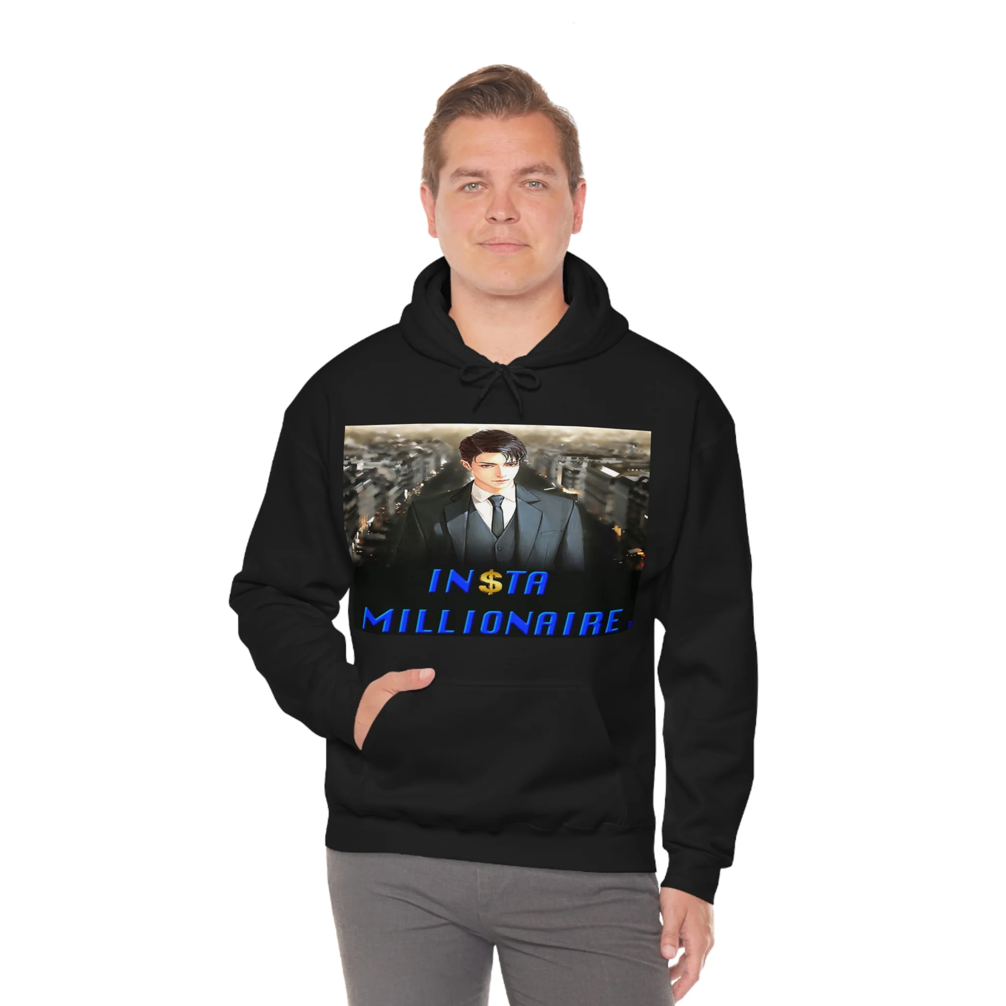 Insta Millionaire City Hoodie #7 - Image 6
