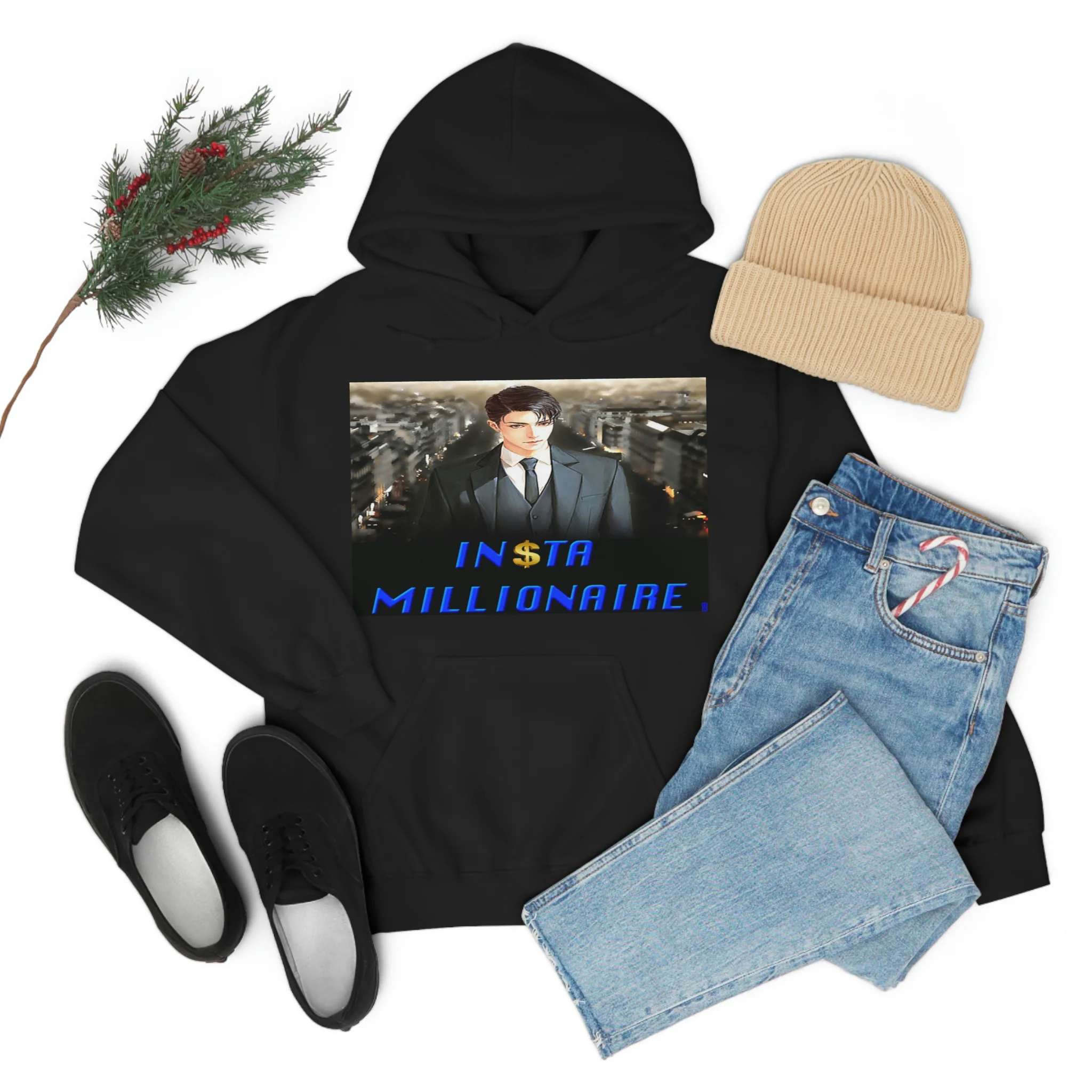 Insta Millionaire City Hoodie #7 - Image 8