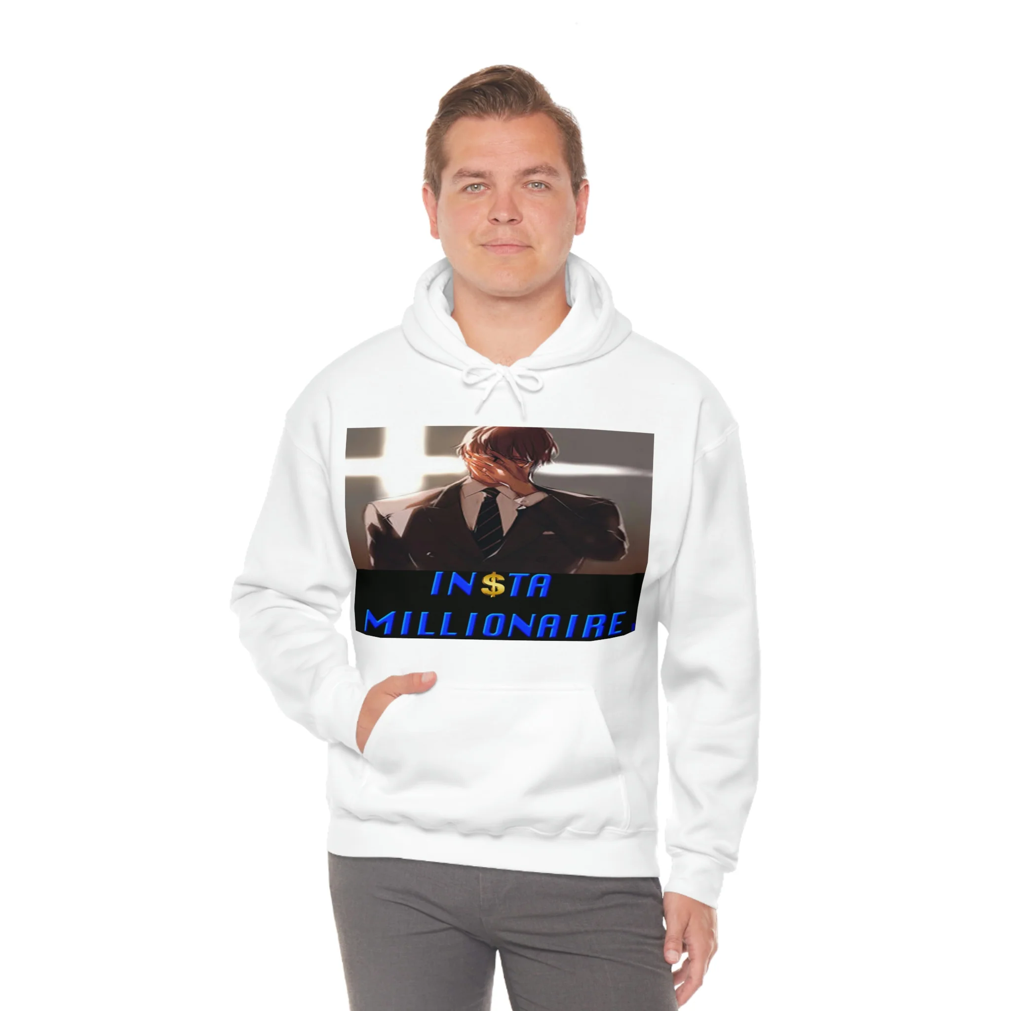 Insta Millionaire Cross Hoodie #4 - Image 15