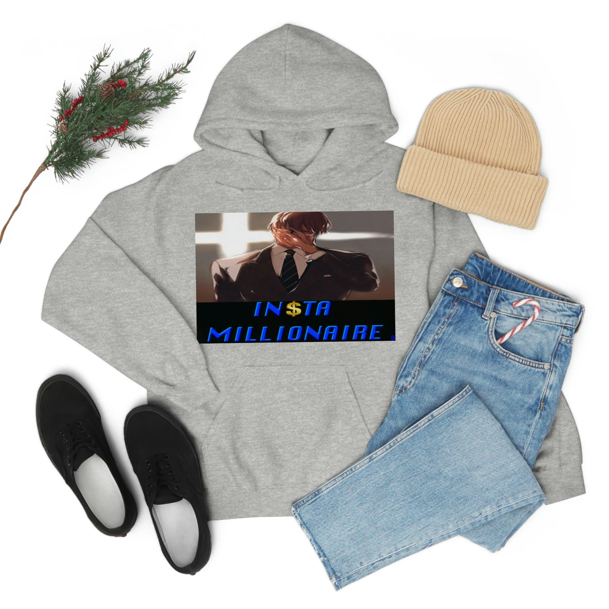 Insta Millionaire Cross Hoodie #4 - Image 26