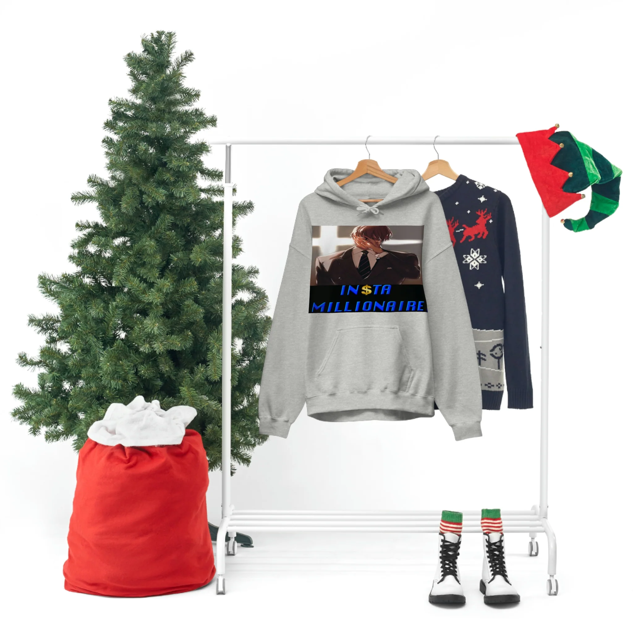 Insta Millionaire Cross Hoodie #4 - Image 27