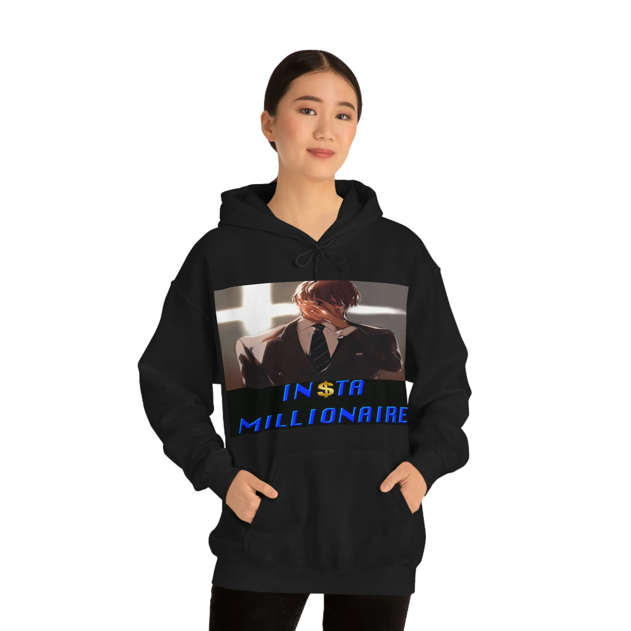 Insta Millionaire Cross Hoodie #4 - Image 3