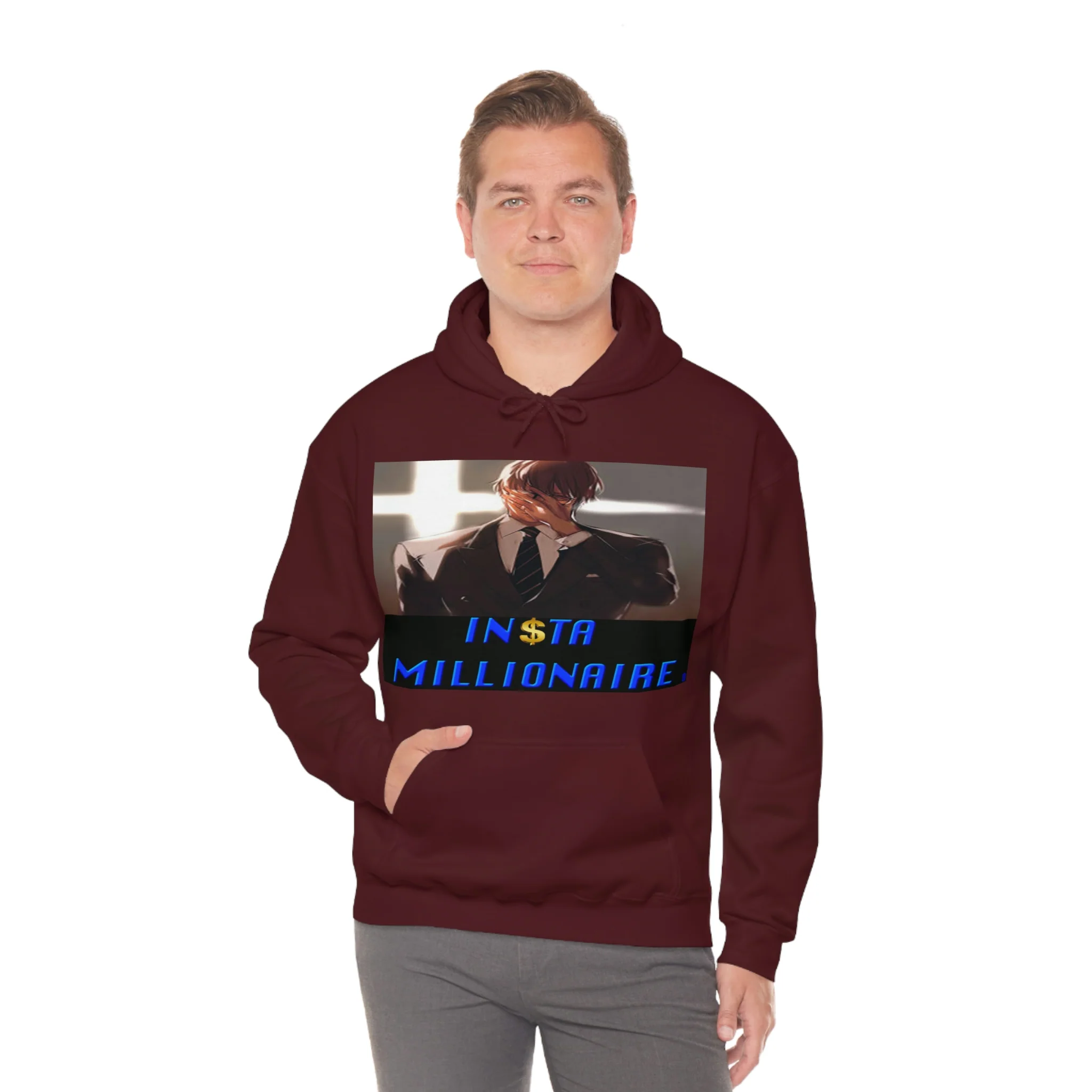 Insta Millionaire Cross Hoodie #4 - Image 33