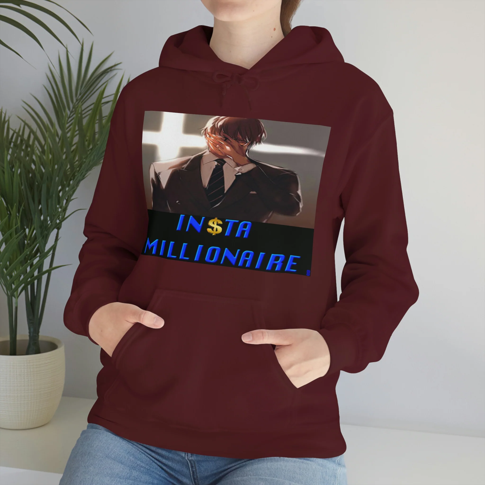 Insta Millionaire Cross Hoodie #4 - Image 34