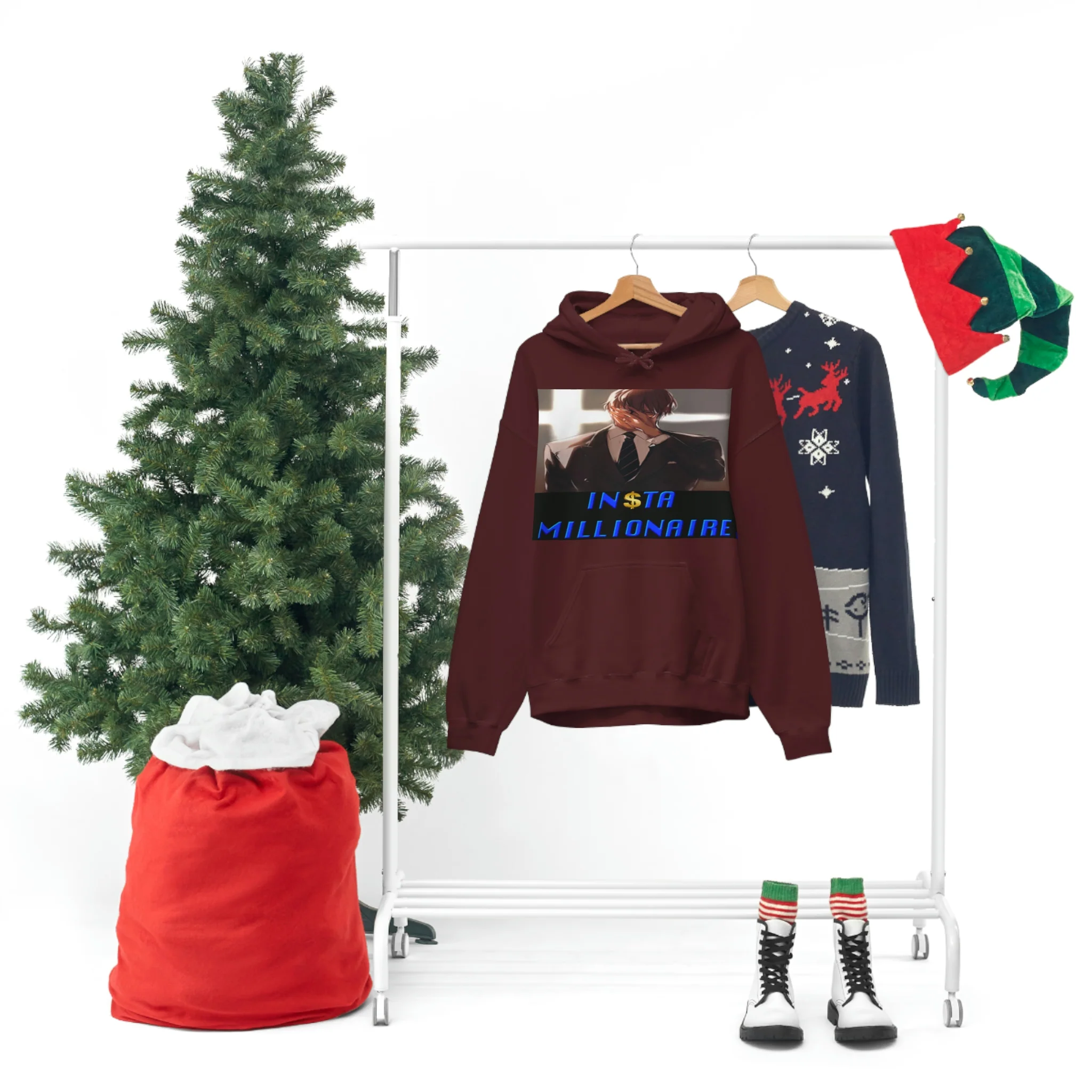 Insta Millionaire Cross Hoodie #4 - Image 36